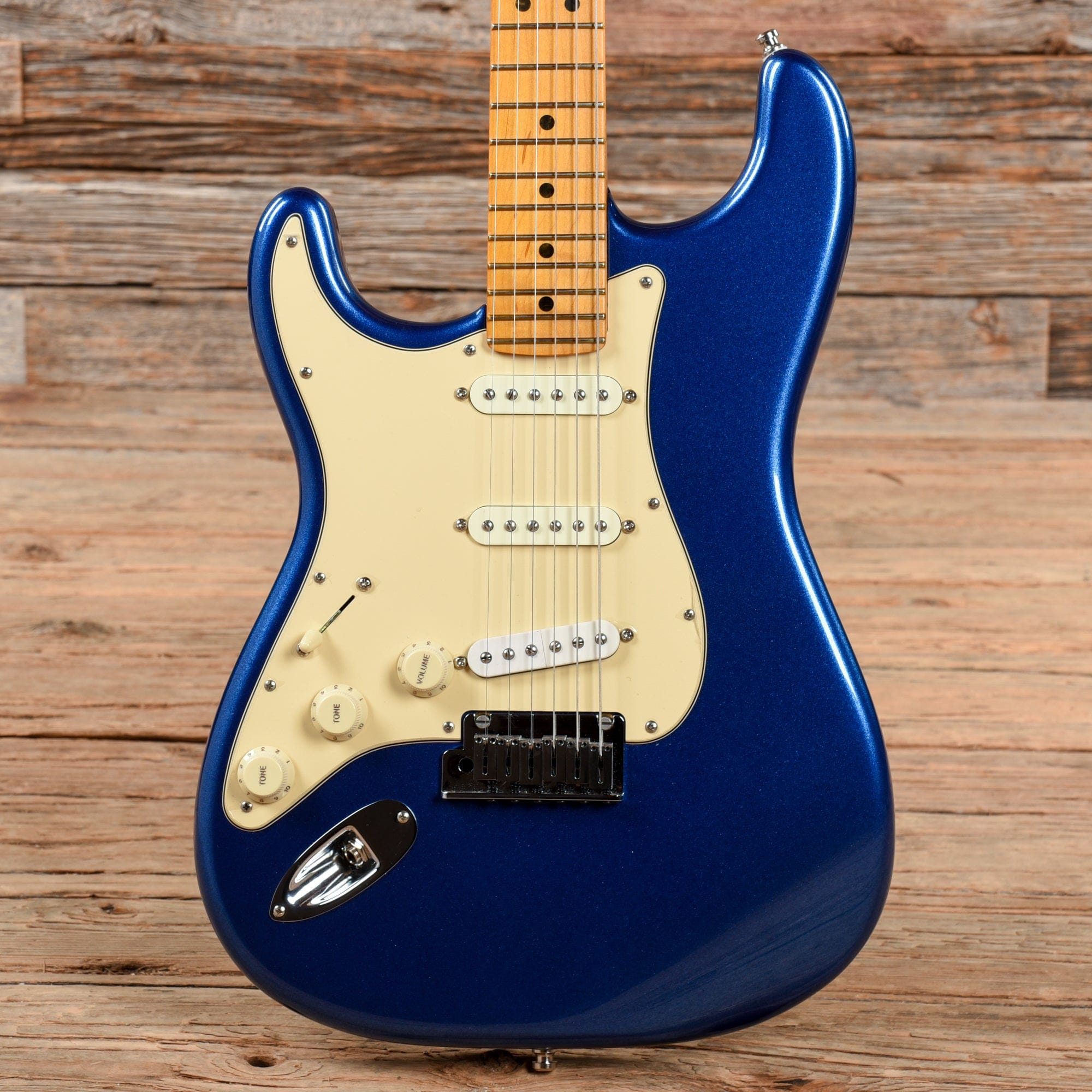 Fender American Ultra Stratocaster Cobra Blue 2021 LEFTY Electric Guitars / Solid Body