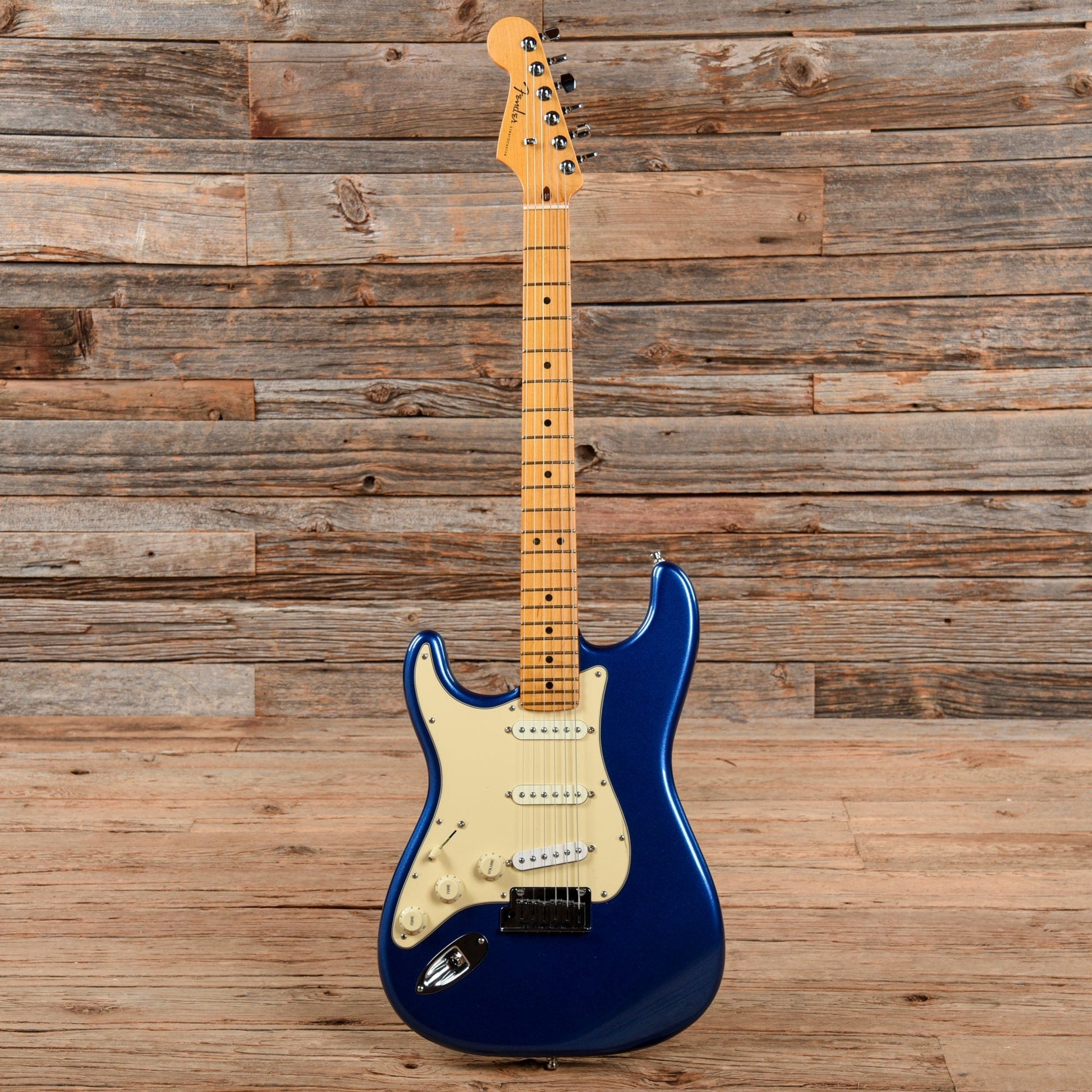Fender American Ultra Stratocaster Cobra Blue 2021 LEFTY Electric Guitars / Solid Body