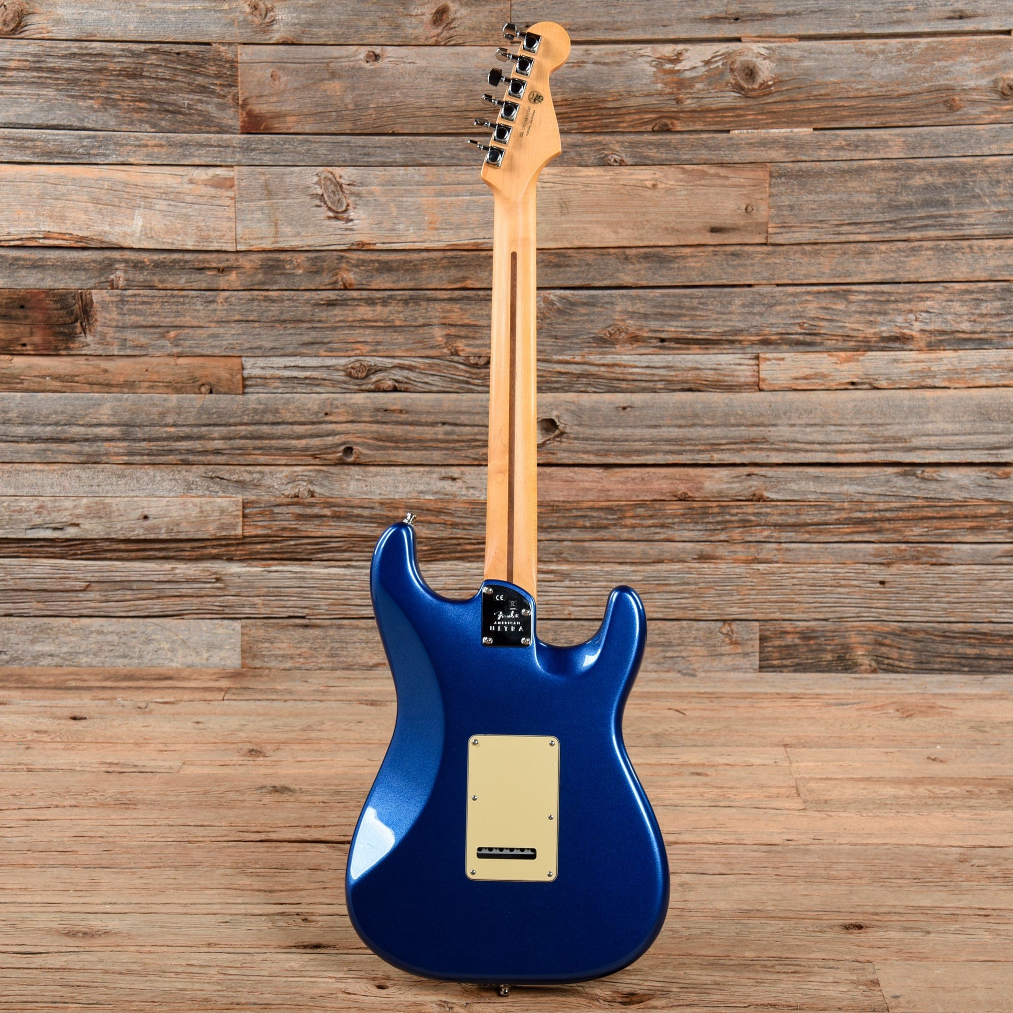 Fender American Ultra Stratocaster Cobra Blue 2021 LEFTY Electric Guitars / Solid Body