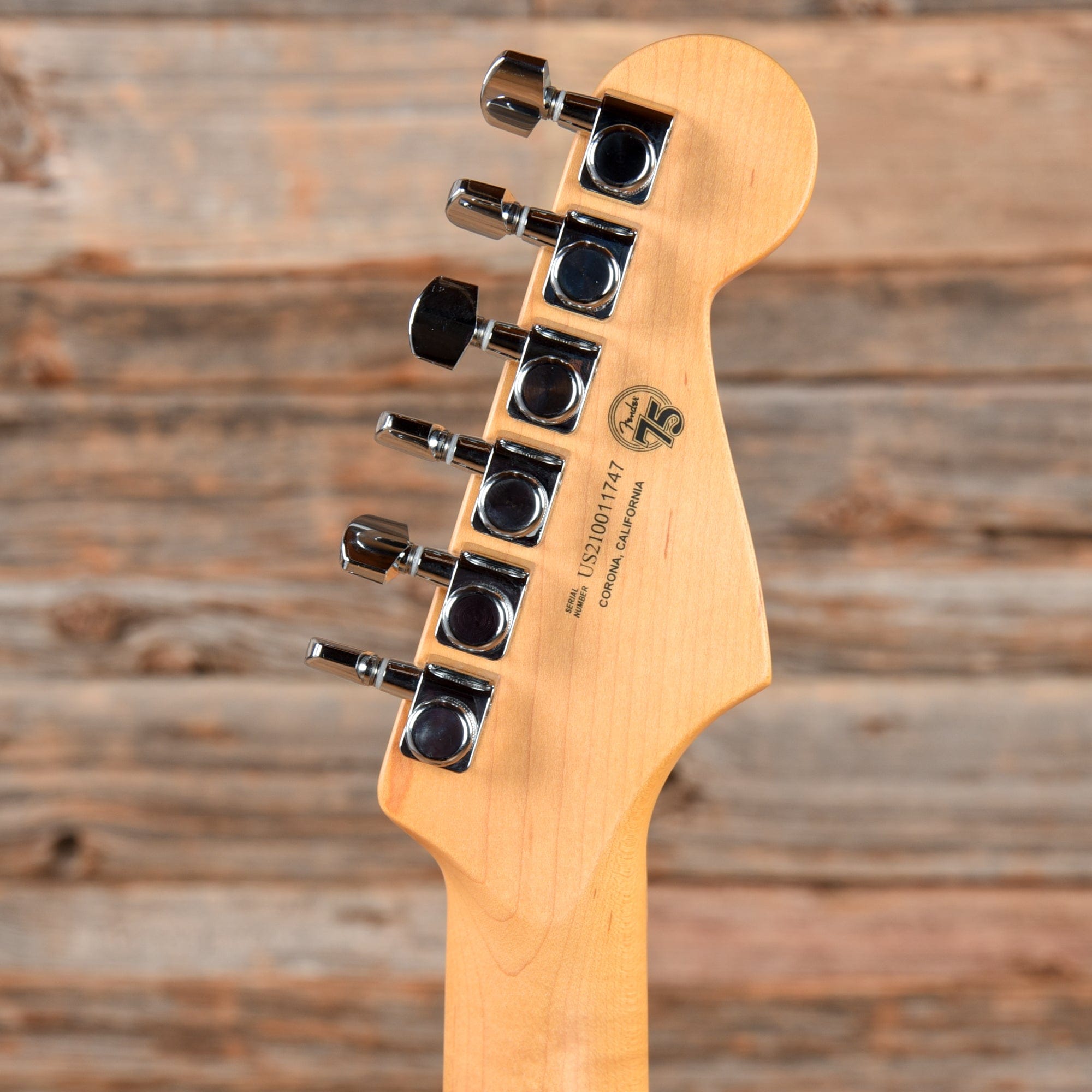 Fender American Ultra Stratocaster Cobra Blue 2021 LEFTY Electric Guitars / Solid Body