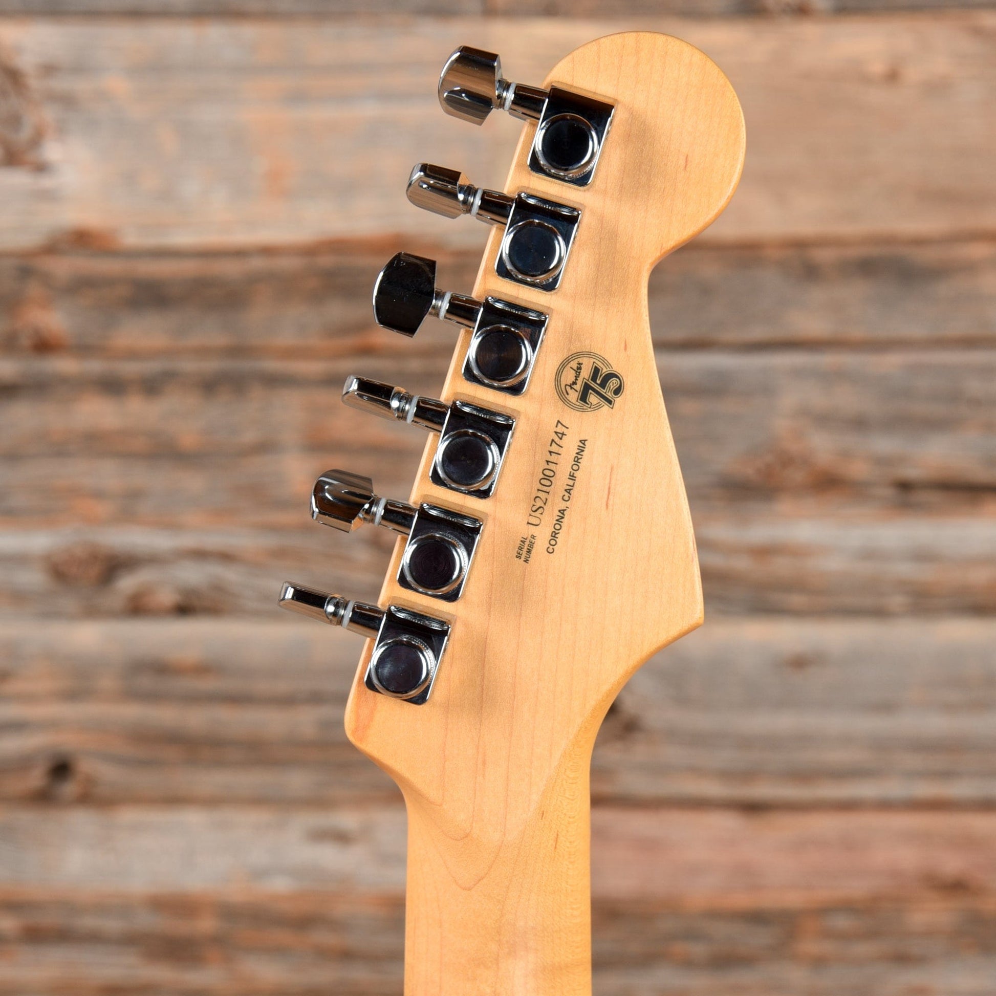 Fender American Ultra Stratocaster Cobra Blue 2021 LEFTY Electric Guitars / Solid Body