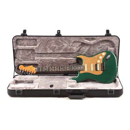 Fender American Ultra Stratocaster HSS Mystic Pine w/Ebony Fingerboard & Anodized Gold Pickguard Electric Guitars / Solid Body