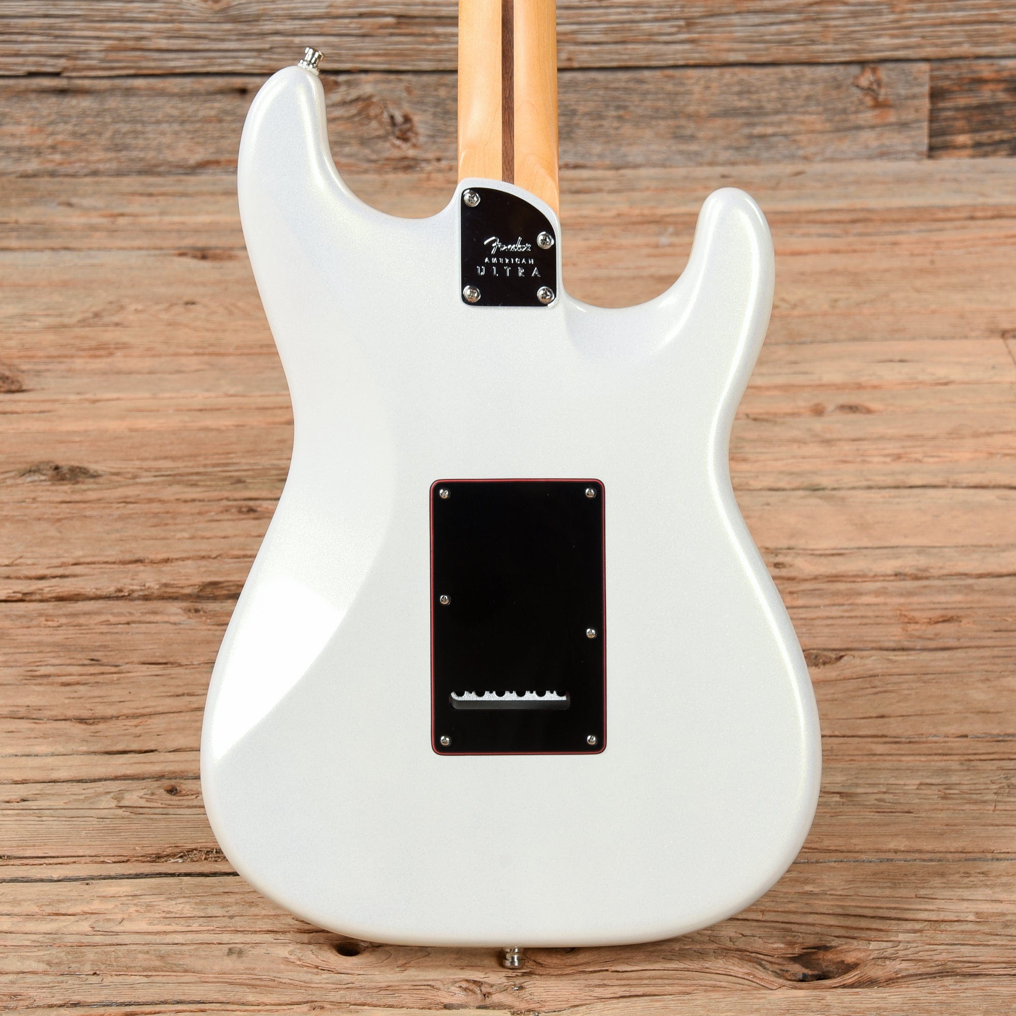 Fender American Ultra Stratocaster HSS Olympic Pearl  LEFTY Electric Guitars / Solid Body