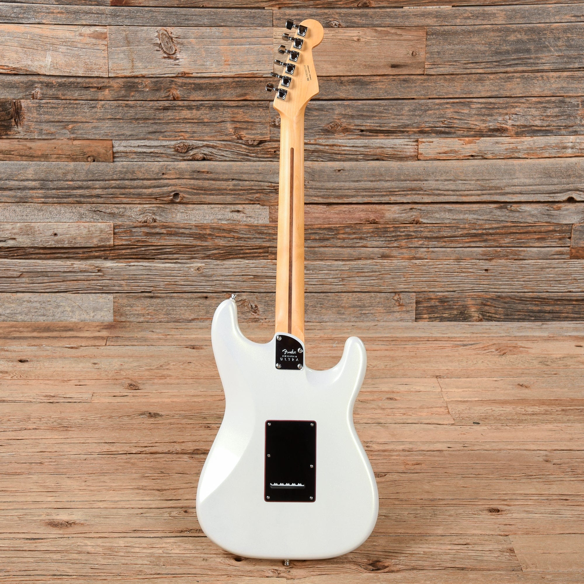 Fender American Ultra Stratocaster HSS Olympic Pearl  LEFTY Electric Guitars / Solid Body