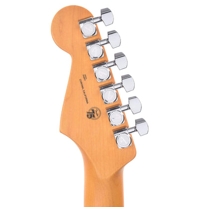 Fender American Ultra Stratocaster Plum Metallic w/Ebony Fingerboard & Anodized Gold Pickguard Electric Guitars / Solid Body