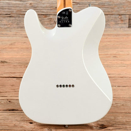 Fender American Ultra Telecaster Arctic Pearl 2019 Electric Guitars / Solid Body