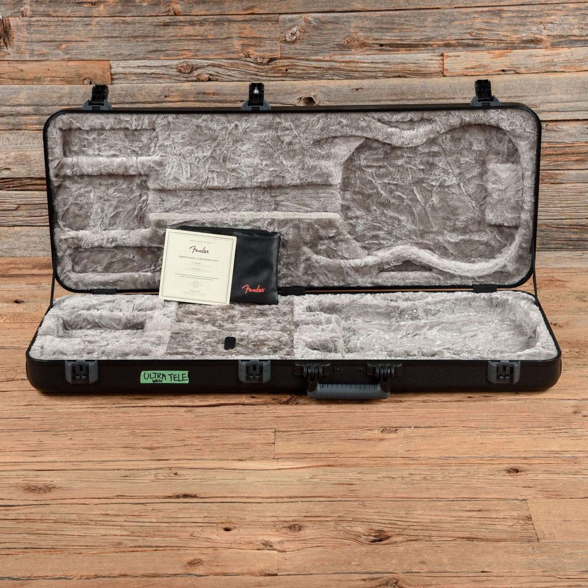 Fender American Ultra Telecaster Arctic Pearl 2019 Electric Guitars / Solid Body