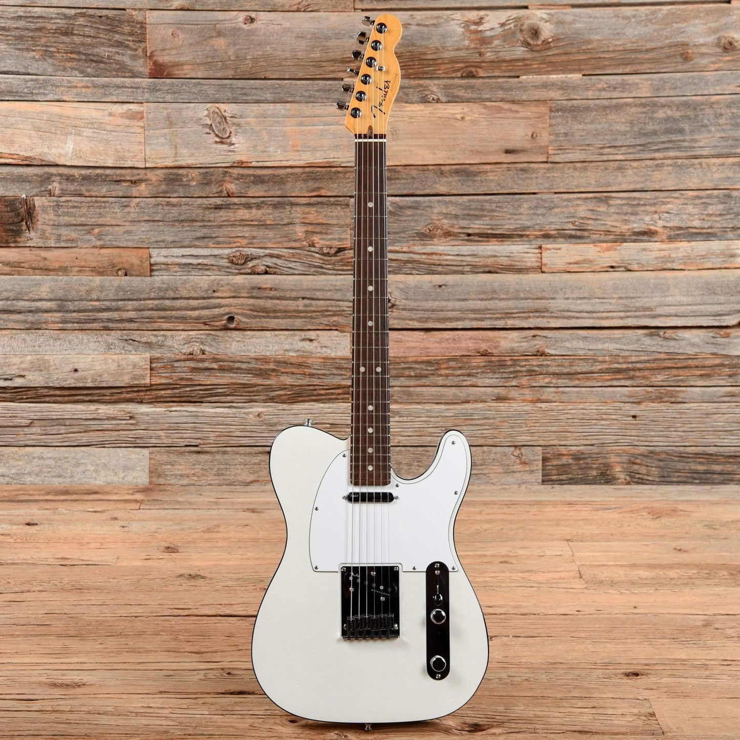 Fender American Ultra Telecaster Arctic Pearl 2019 Electric Guitars / Solid Body