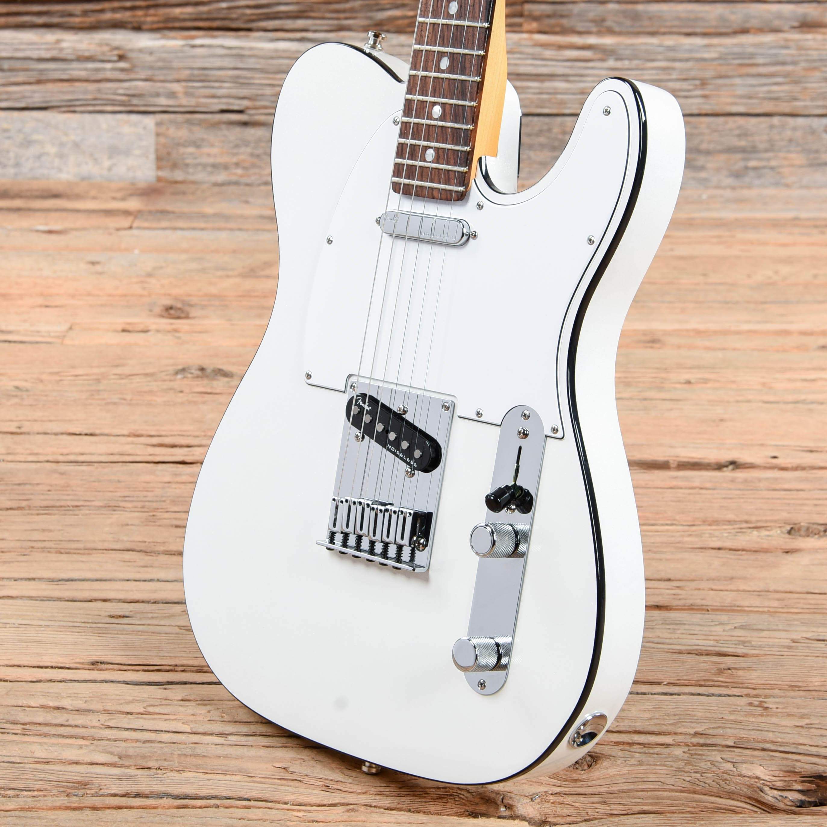 Fender American Ultra Telecaster Arctic Pearl 2020 Electric Guitars / Solid Body