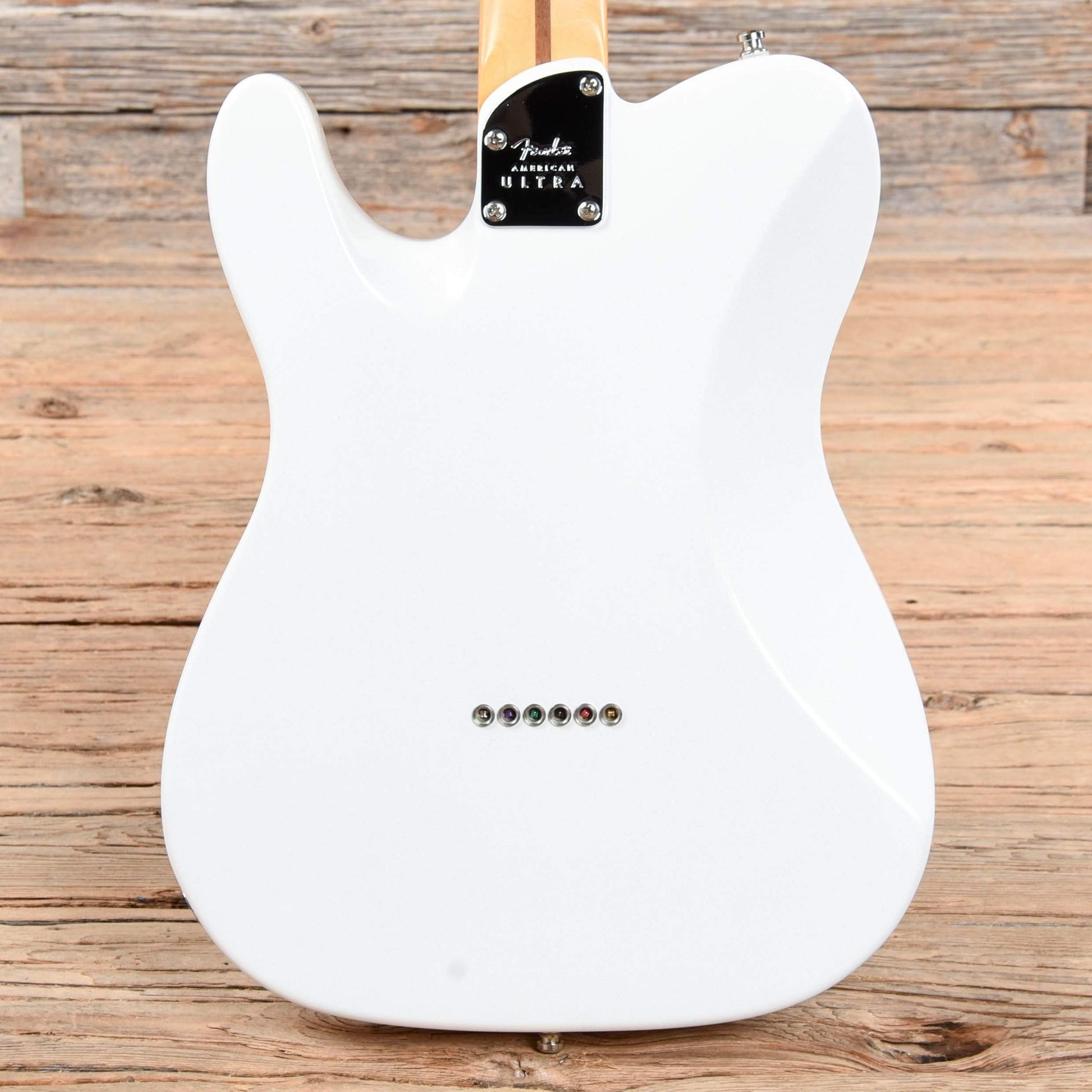 Fender American Ultra Telecaster Arctic Pearl 2020 Electric Guitars / Solid Body