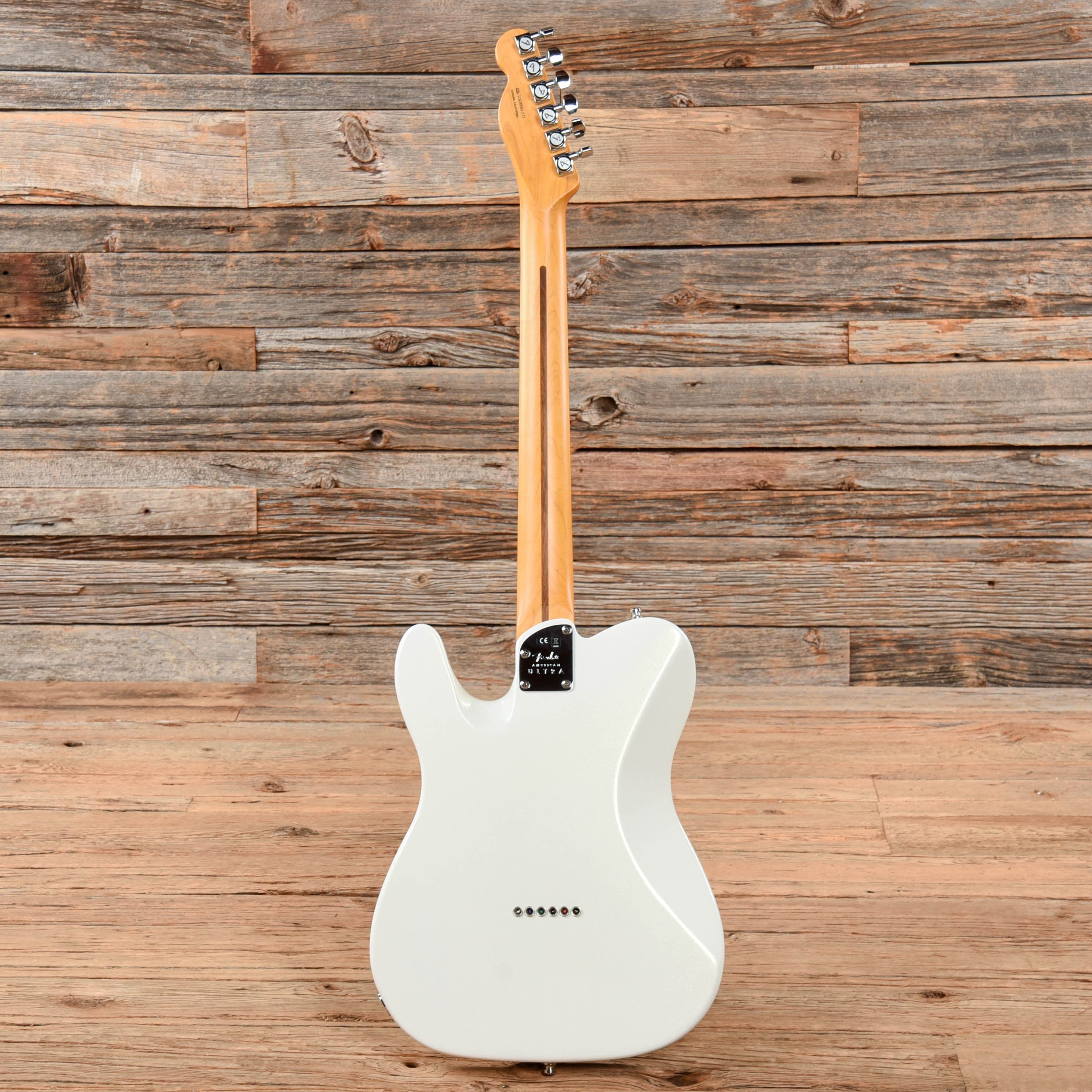 Fender American Ultra Telecaster Arctic Pearl 2021 Electric Guitars / Solid Body