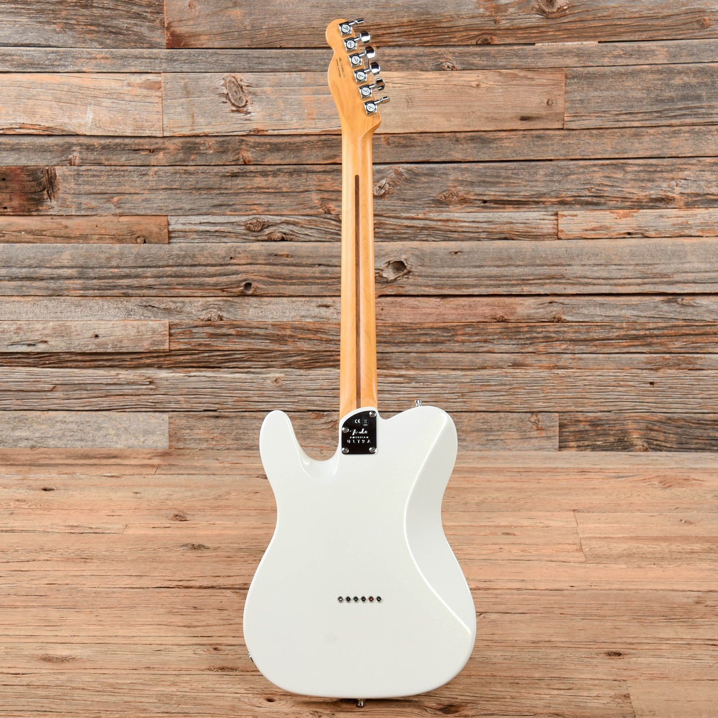 Fender American Ultra Telecaster Arctic Pearl 2021 Electric Guitars / Solid Body
