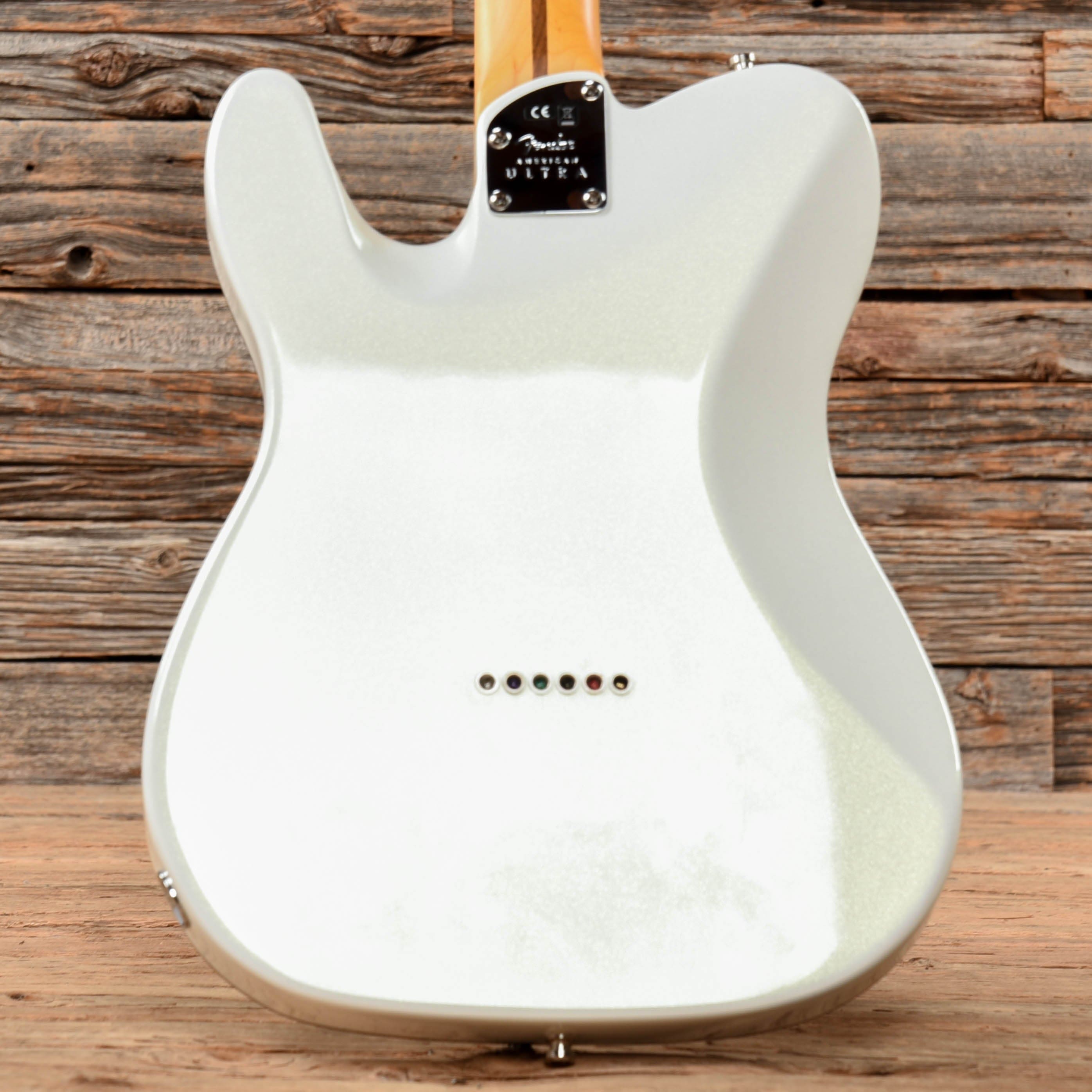 Fender American Ultra Telecaster Arctic Pearl 2021 Electric Guitars / Solid Body