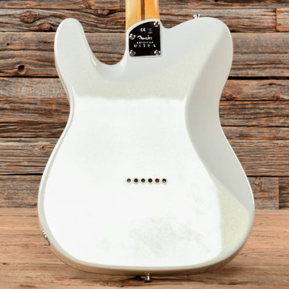 Fender American Ultra Telecaster Arctic Pearl 2021 Electric Guitars / Solid Body