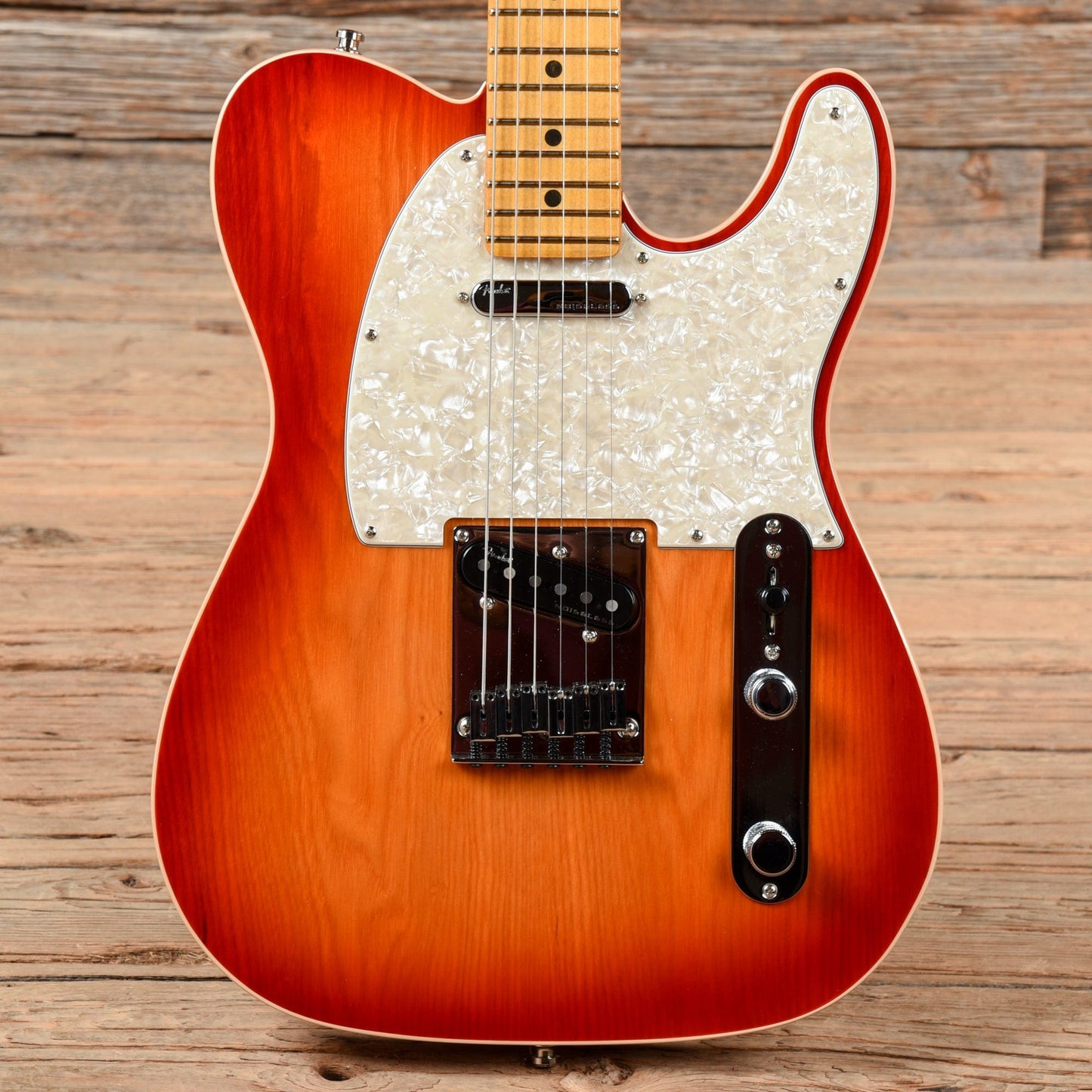 Fender American Ultra Telecaster Plasma Red Burst 2020 Electric Guitars / Solid Body