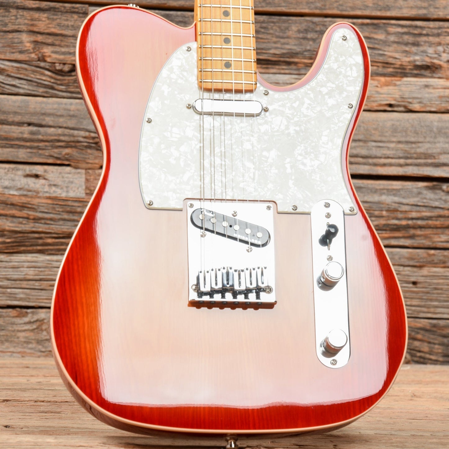 Fender American Ultra Telecaster Plasma Red Burst 2020 Electric Guitars / Solid Body
