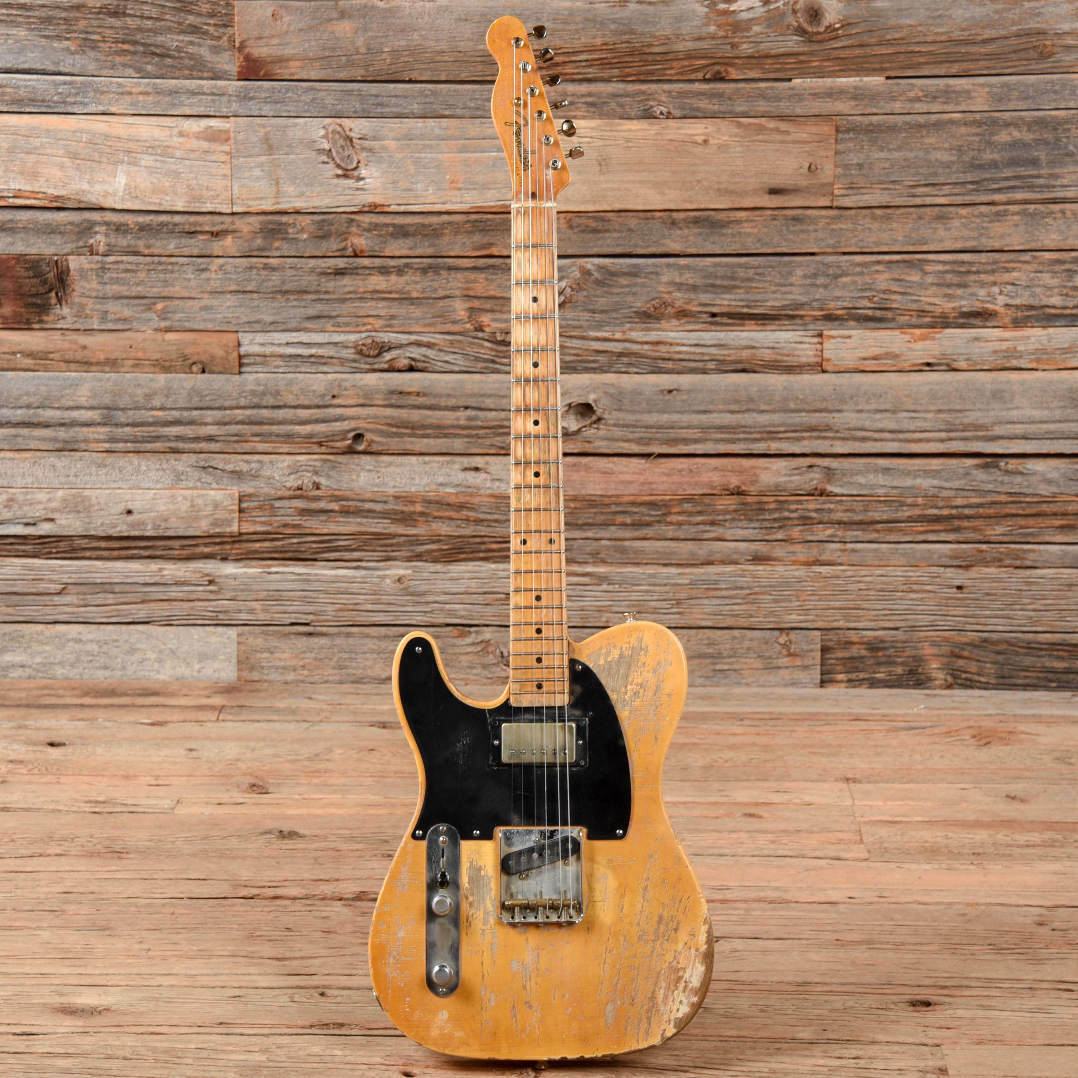 Fender American Vintage '52 Telecaster Butterscotch Blonde Relic 2017 LEFTY Electric Guitars / Solid Body