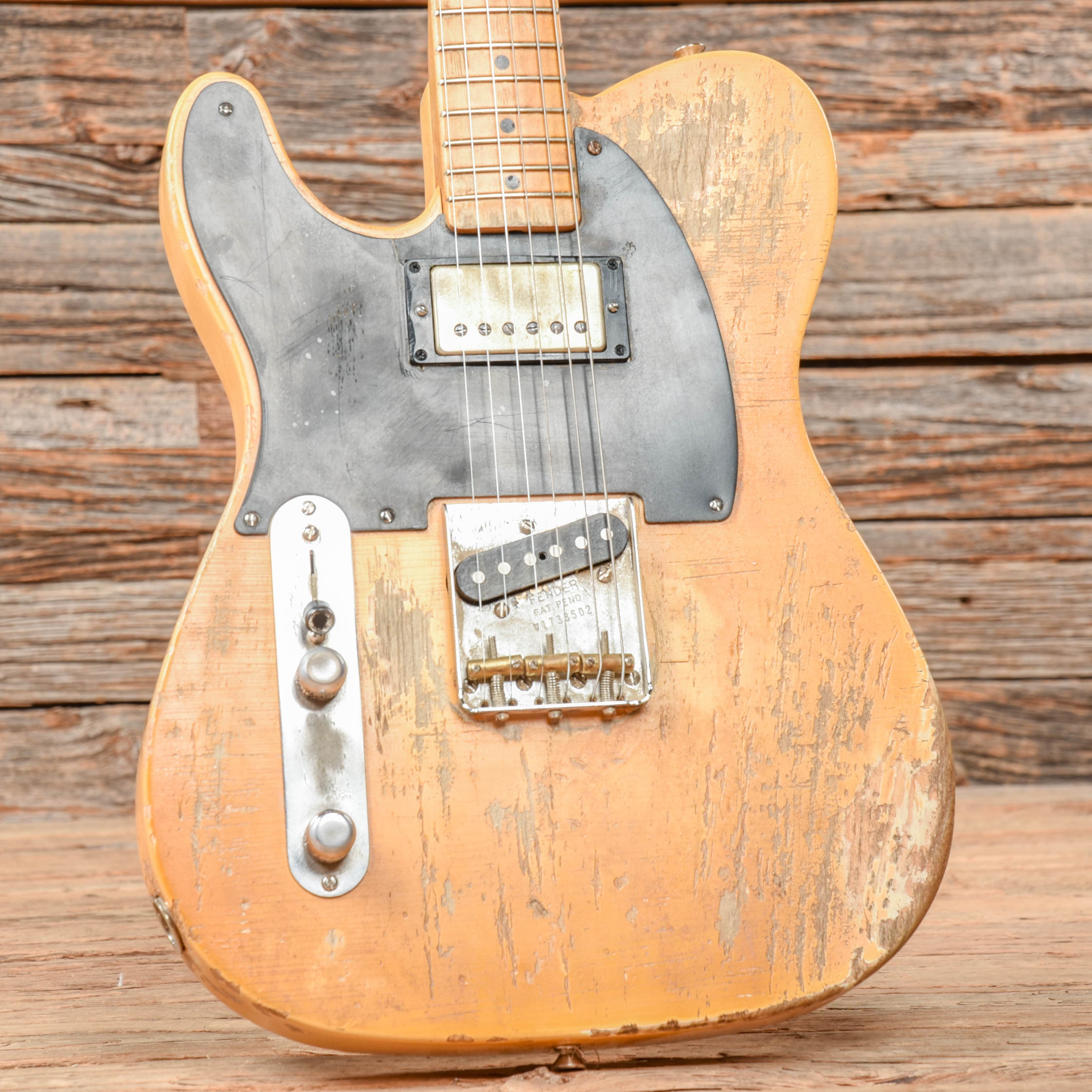Fender American Vintage '52 Telecaster Butterscotch Blonde Relic 2017 LEFTY Electric Guitars / Solid Body