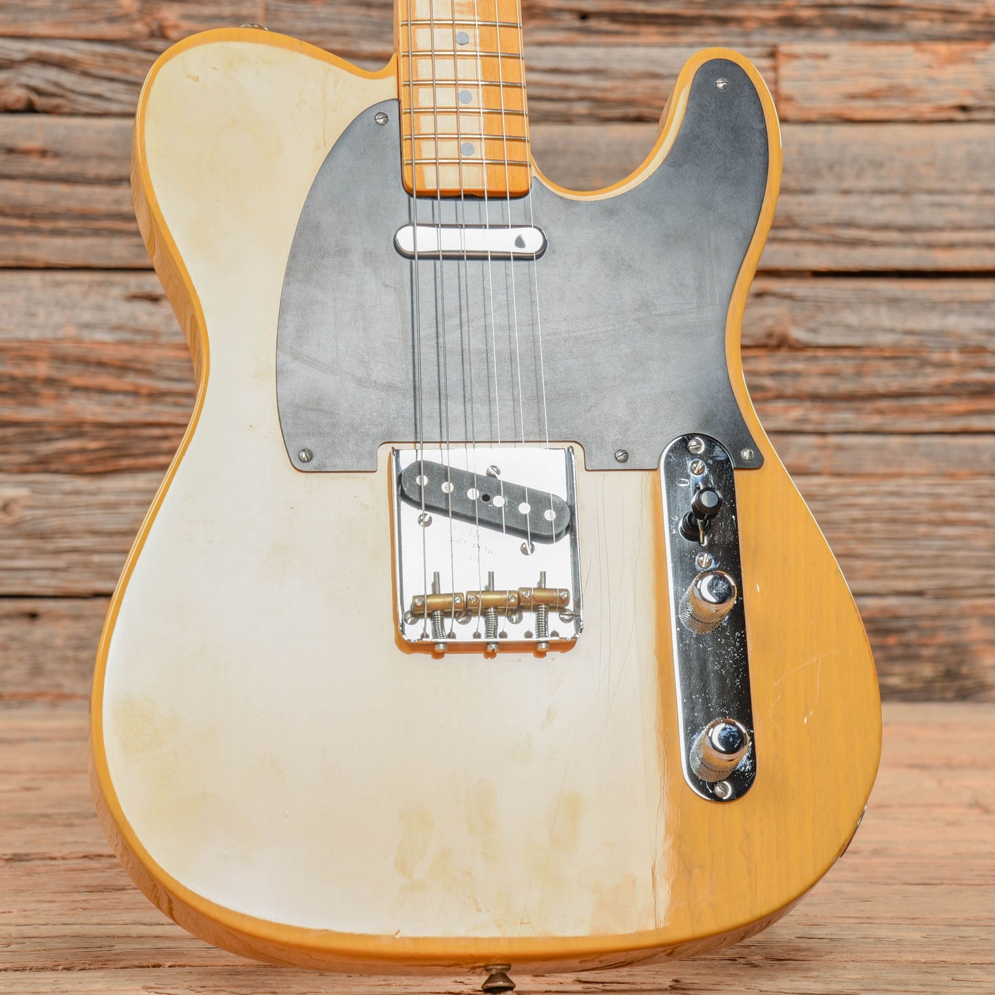 Fender American Vintage '52 Telecaster Butterscotch Blonde Electric Guitars / Solid Body