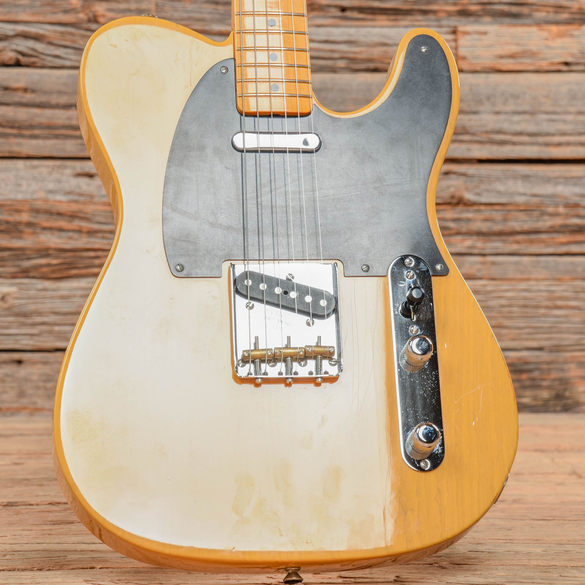 Fender American Vintage '52 Telecaster Butterscotch Blonde Electric Guitars / Solid Body