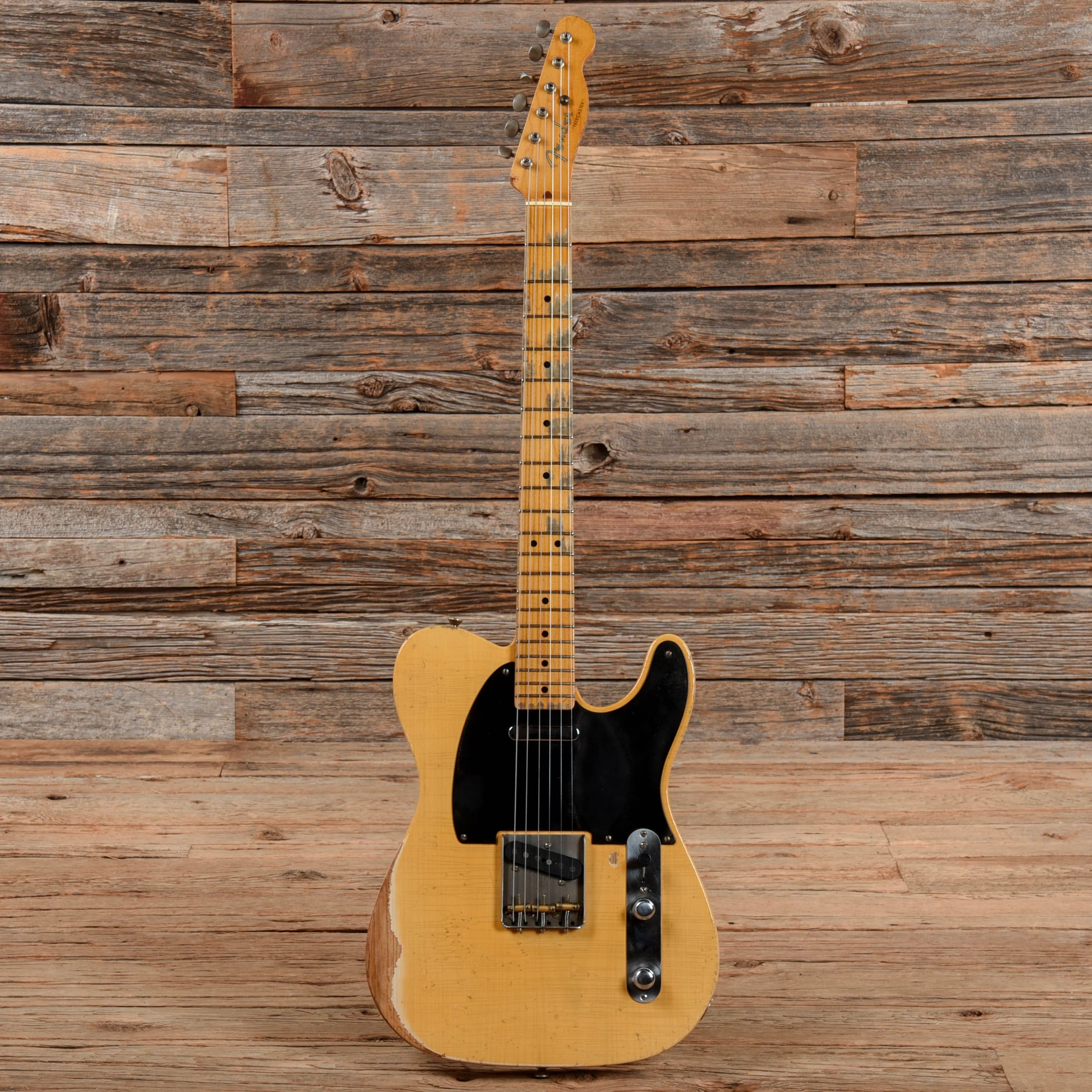 Fender American Vintage '52 Telecaster Tom Murphy Butterscotch Blonde Refin & Aging 2012 Electric Guitars / Solid Body