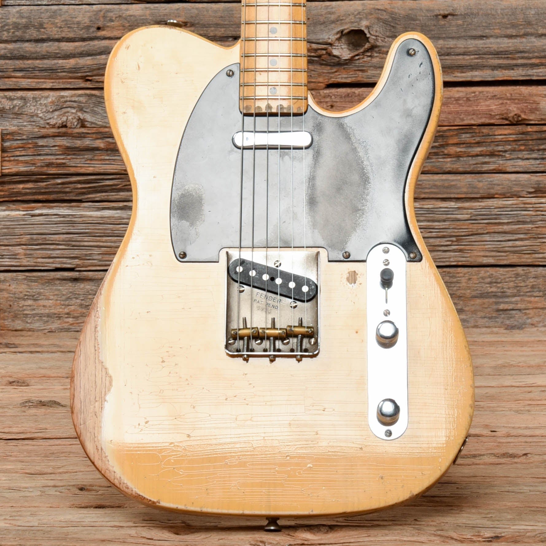 Fender American Vintage '52 Telecaster Tom Murphy Butterscotch Blonde Refin & Aging 2012 Electric Guitars / Solid Body