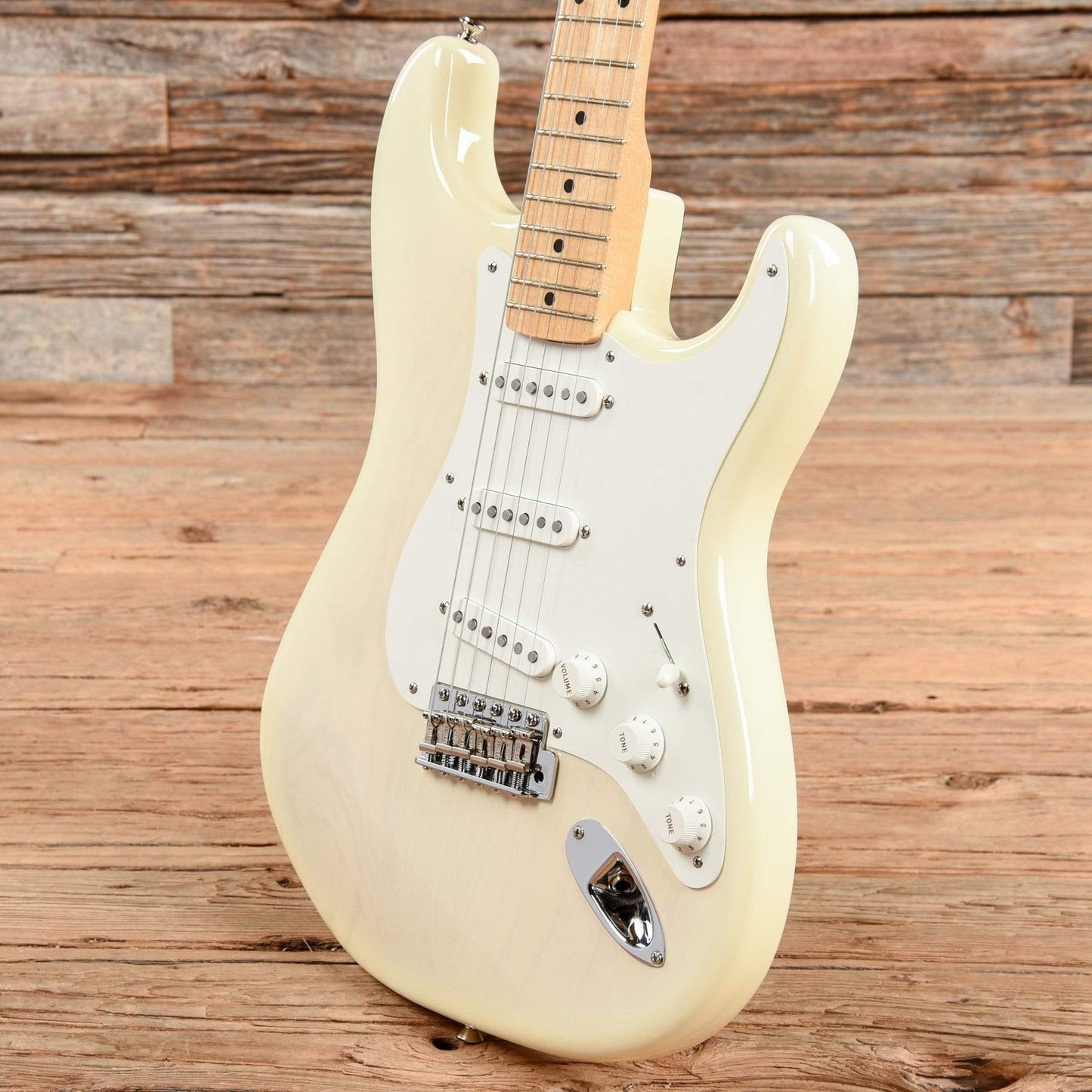 Fender American Vintage '56 Stratocaster Aged White Blonde 2013 Electric Guitars / Solid Body