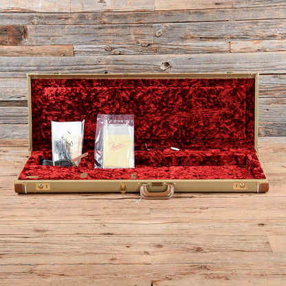 Fender American Vintage '56 Stratocaster Black Electric Guitars / Solid Body