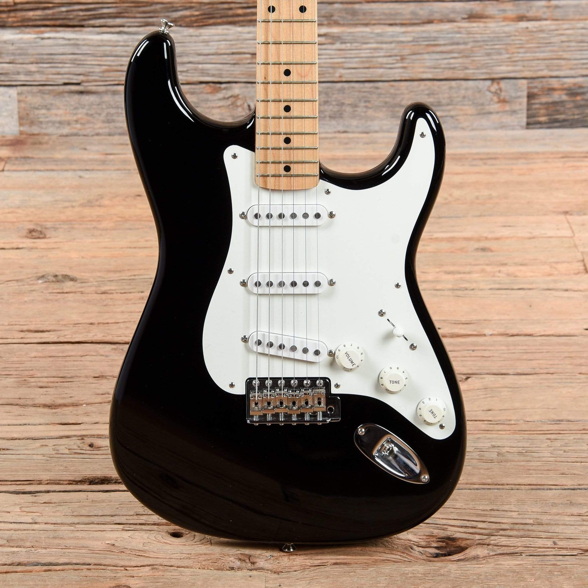 Fender American Vintage '56 Stratocaster Black Electric Guitars / Solid Body