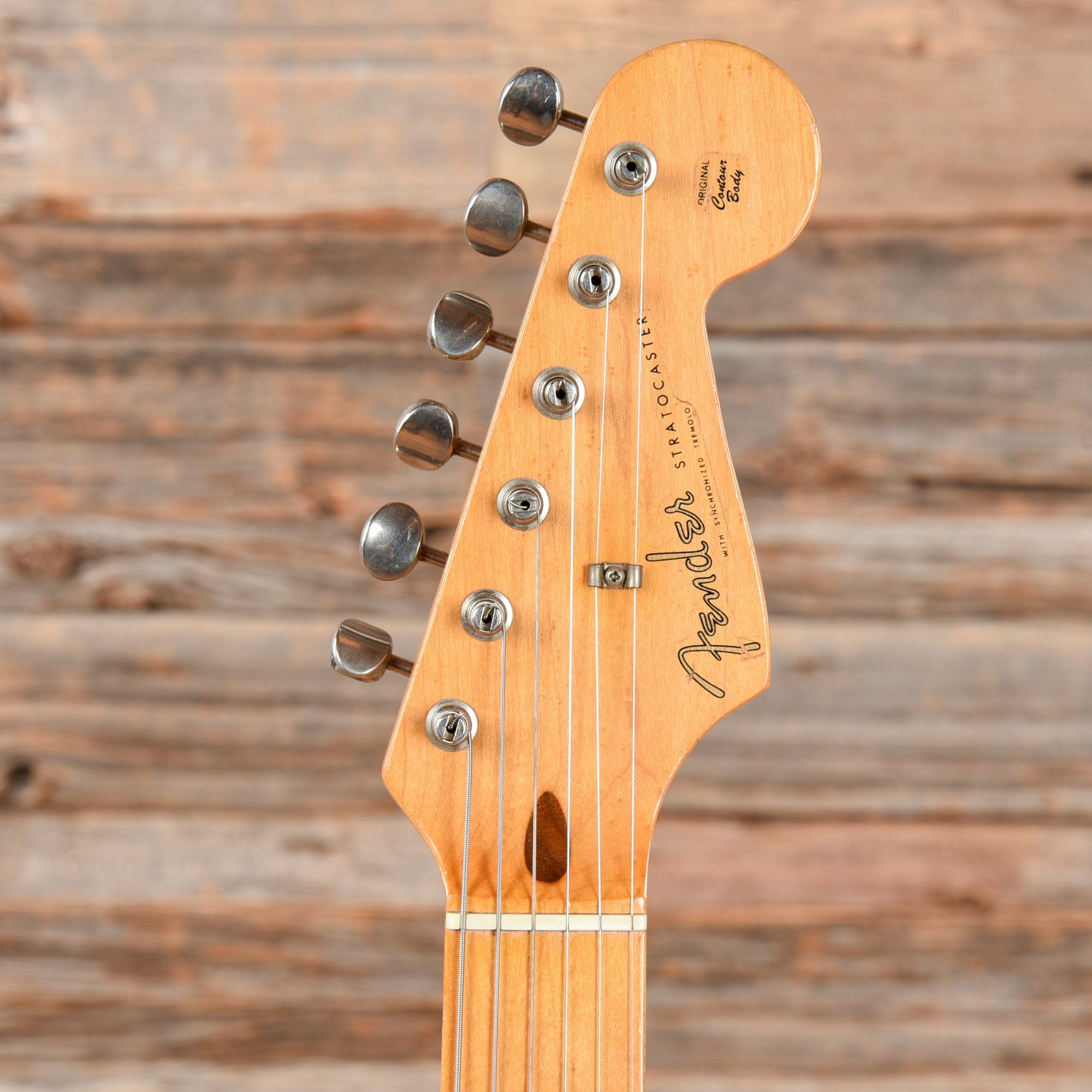 Fender American Vintage '57 Stratocaster Black 1987 Electric Guitars / Solid Body