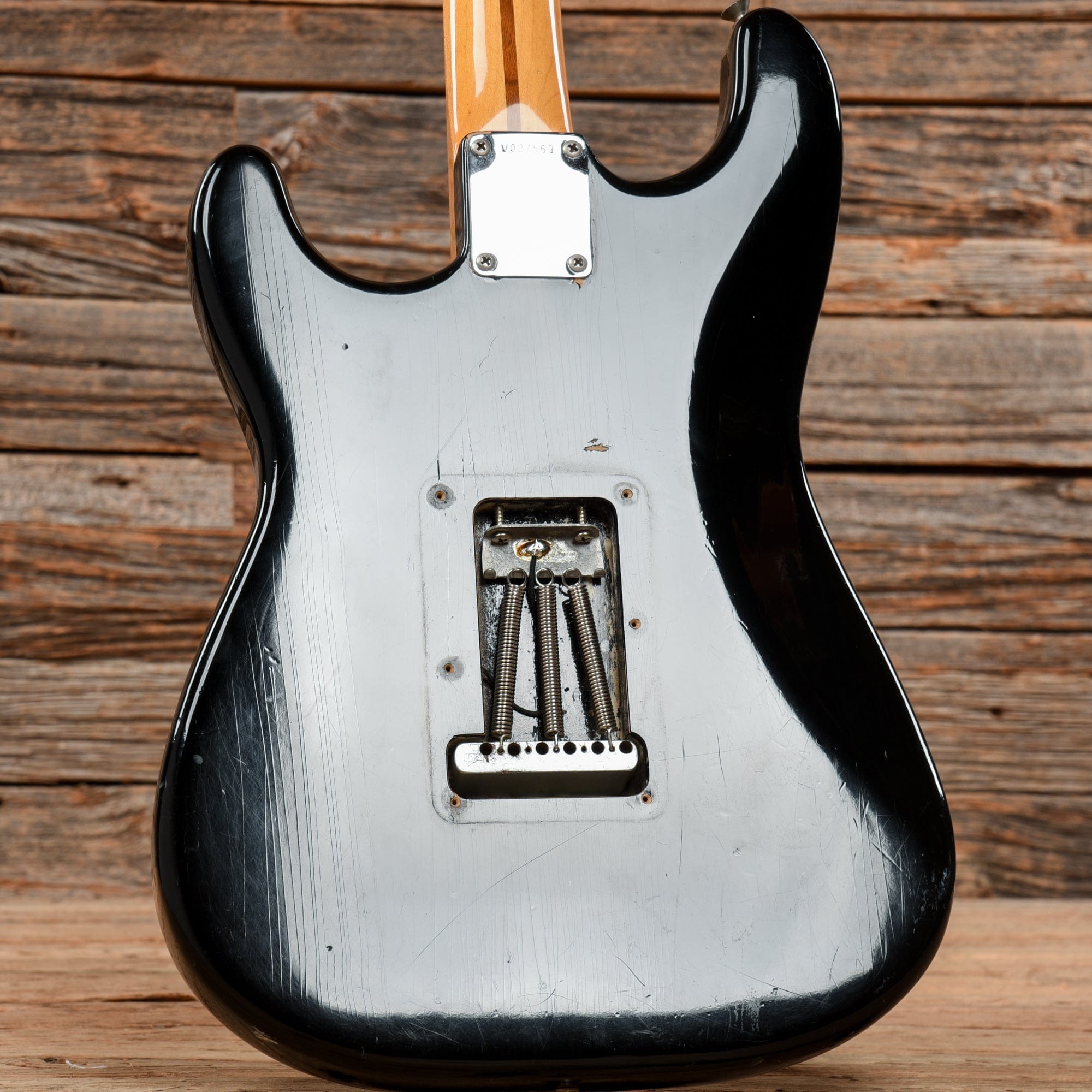 Fender American Vintage '57 Stratocaster Black 1987 Electric Guitars / Solid Body