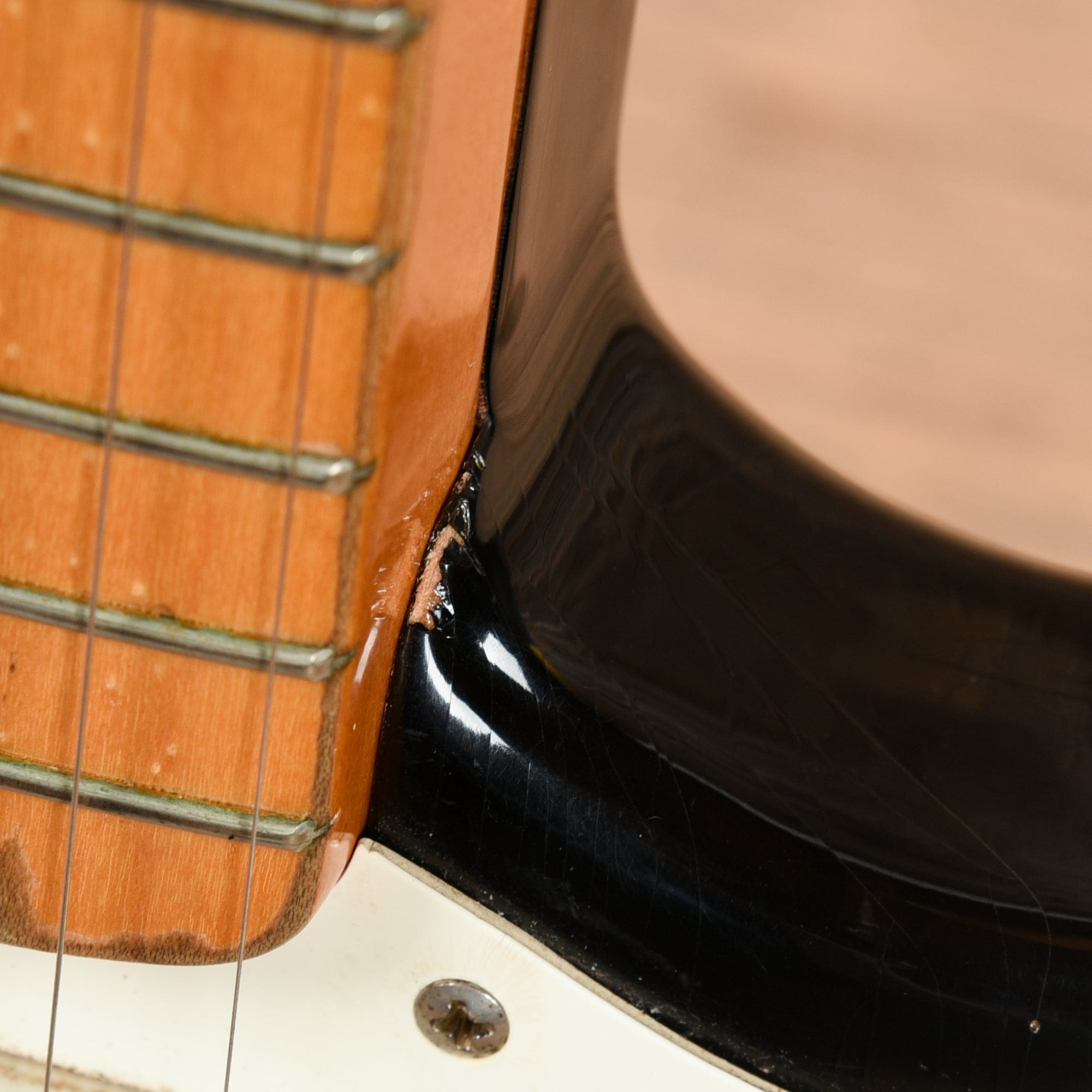 Fender American Vintage '57 Stratocaster Black 1987 Electric Guitars / Solid Body