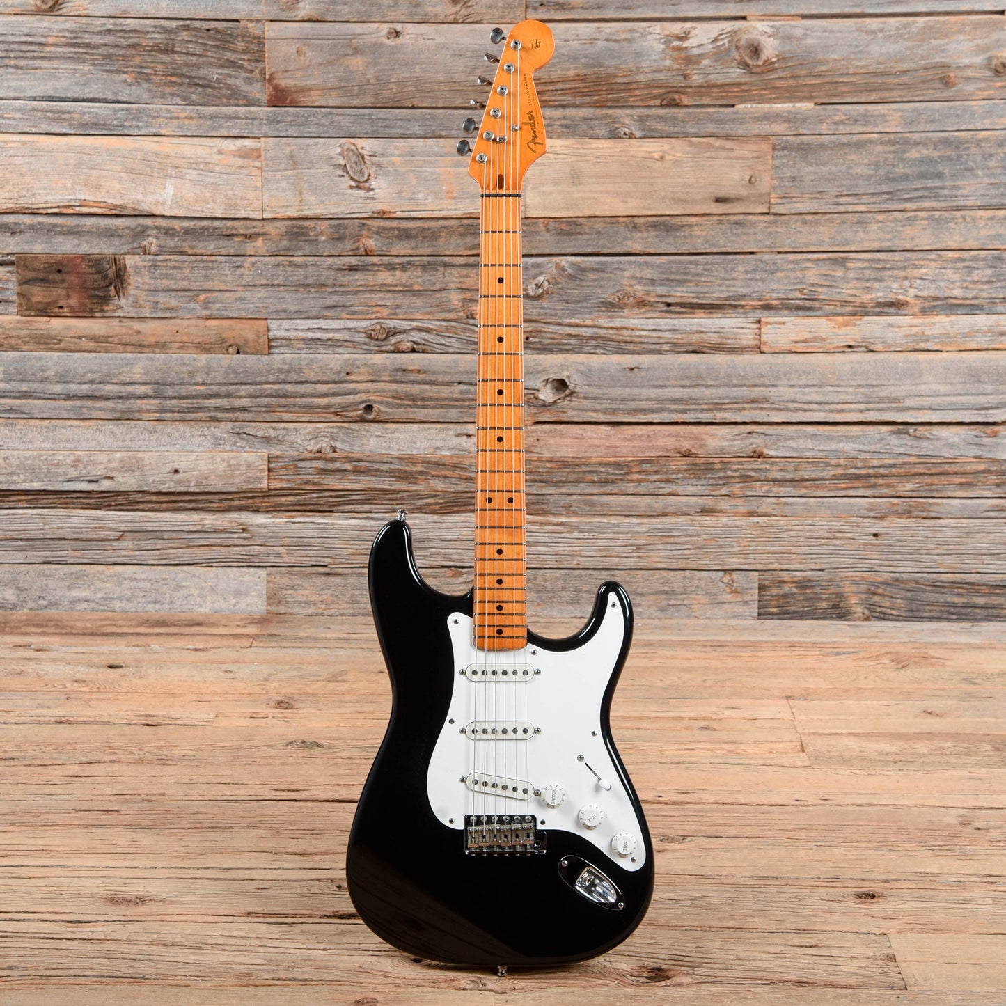 Fender American Vintage '57 Stratocaster Black 1996 Electric Guitars / Solid Body