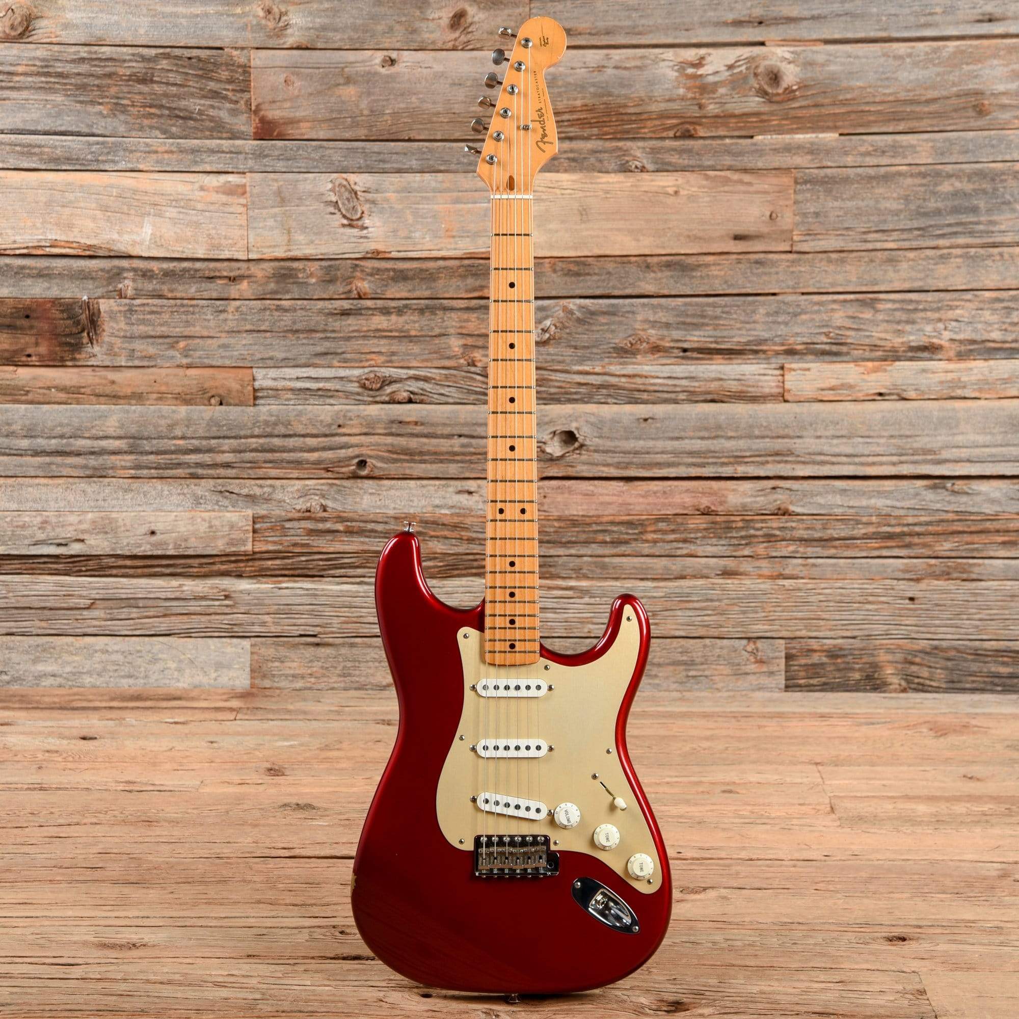 Fender American Vintage '57 Stratocaster Candy Apple Red 1993 Electric Guitars / Solid Body