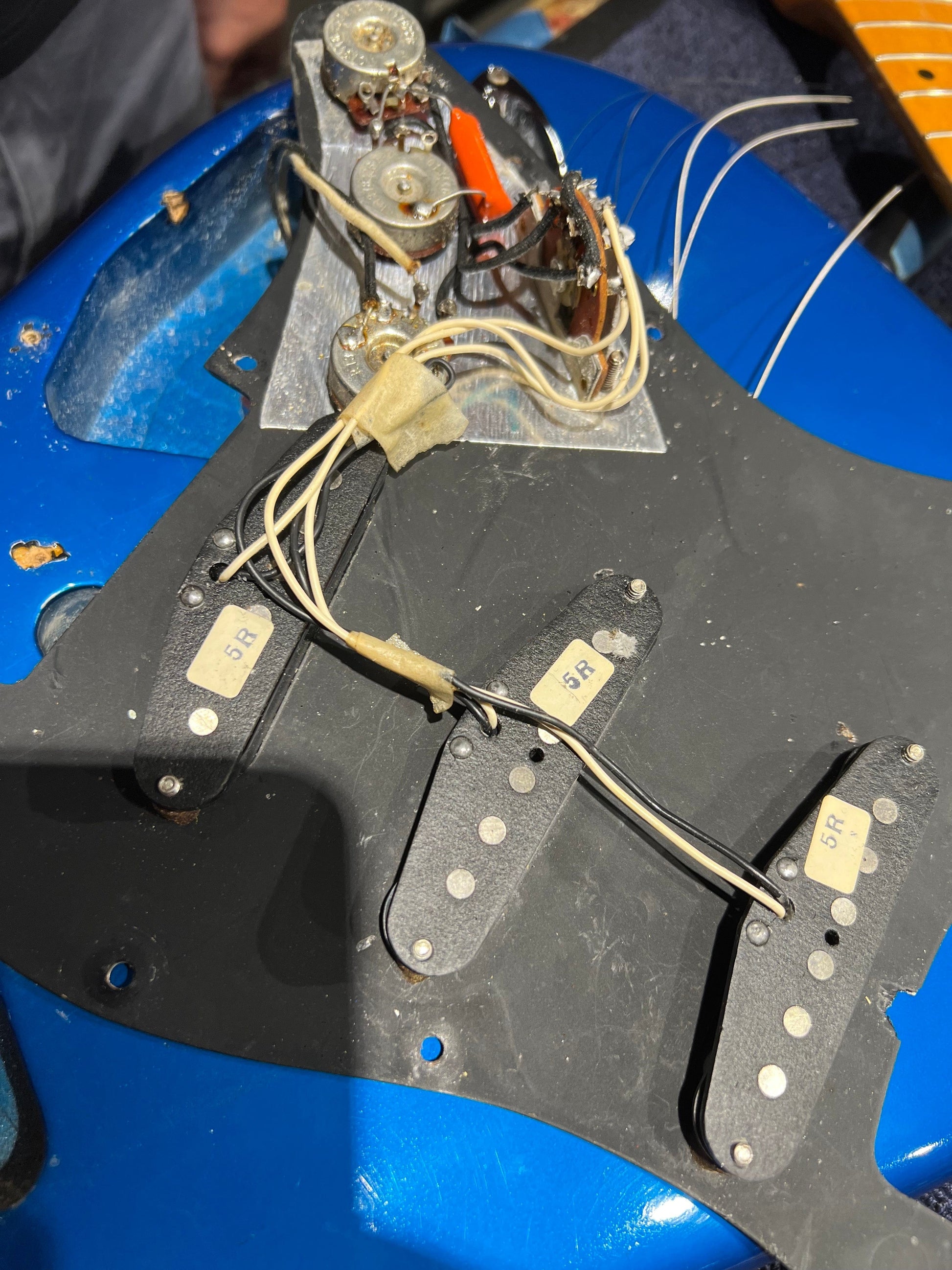 Fender American Vintage '57 Stratocaster Lake Placid Blue 1983 Electric Guitars / Solid Body