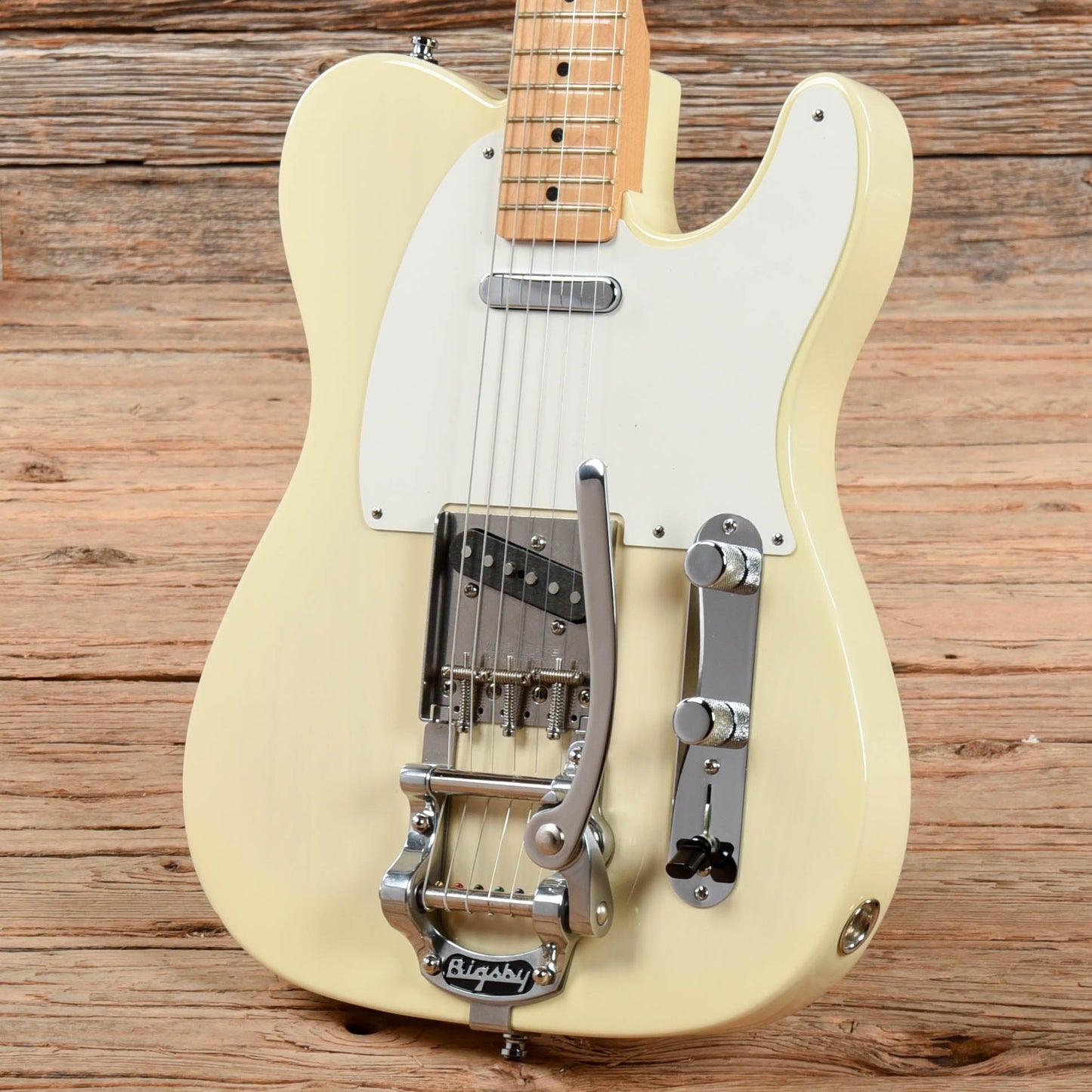 Fender American Vintage '58 Telecaster Aged White Blonde 2012 Electric Guitars / Solid Body