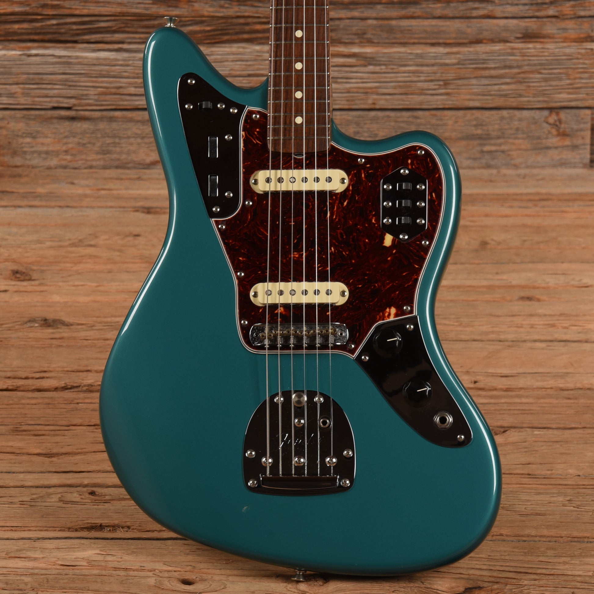 Fender American Vintage '62 Jaguar Ocean Turquoise 2017 Electric Guitars / Solid Body