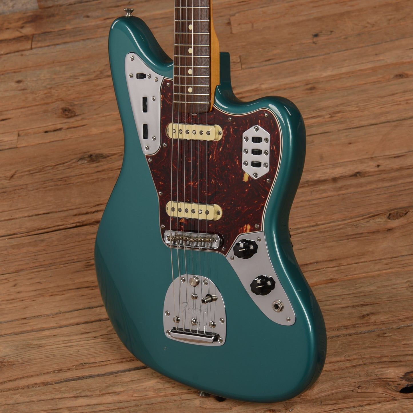 Fender American Vintage '62 Jaguar Ocean Turquoise 2017 Electric Guitars / Solid Body