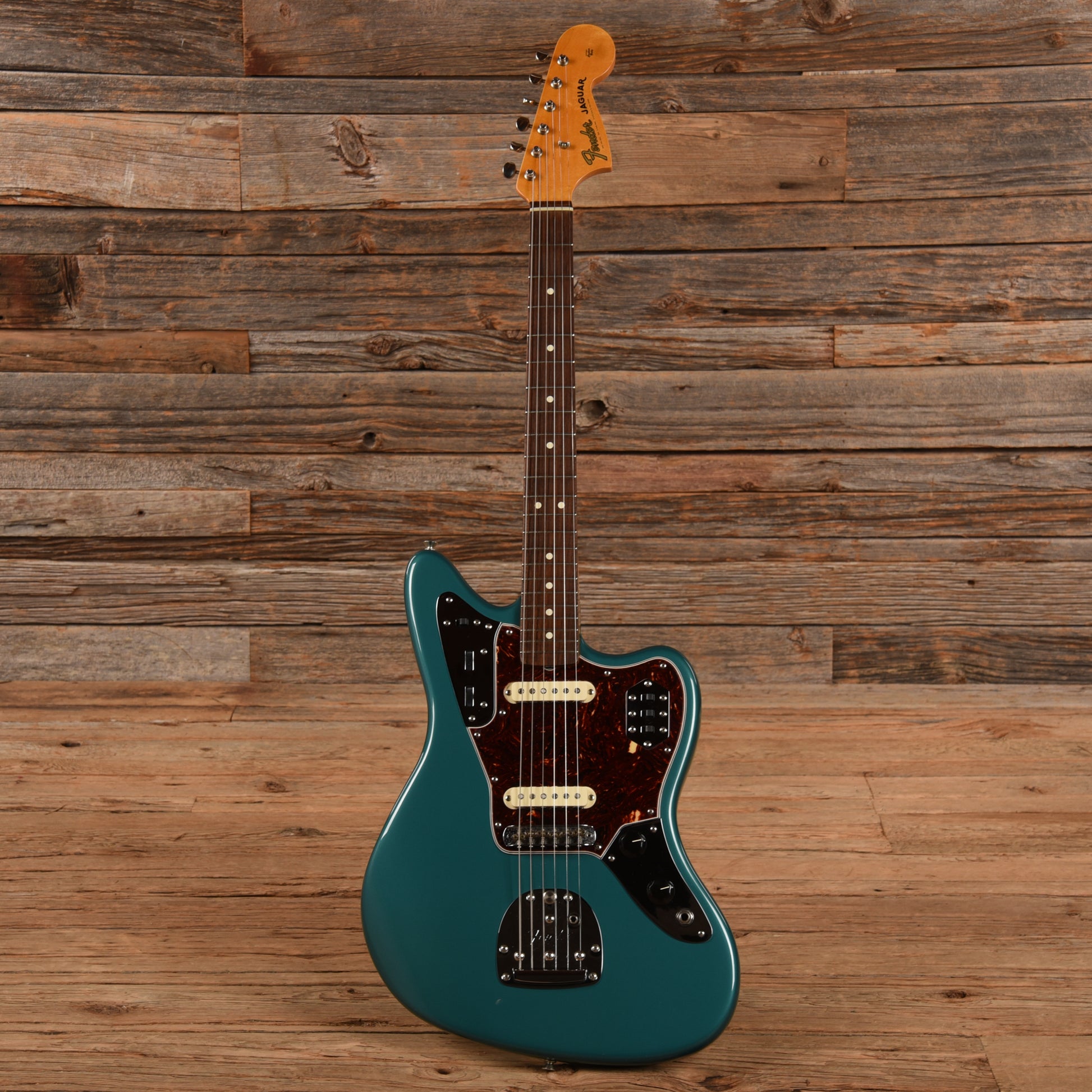 Fender American Vintage '62 Jaguar Ocean Turquoise 2017 Electric Guitars / Solid Body