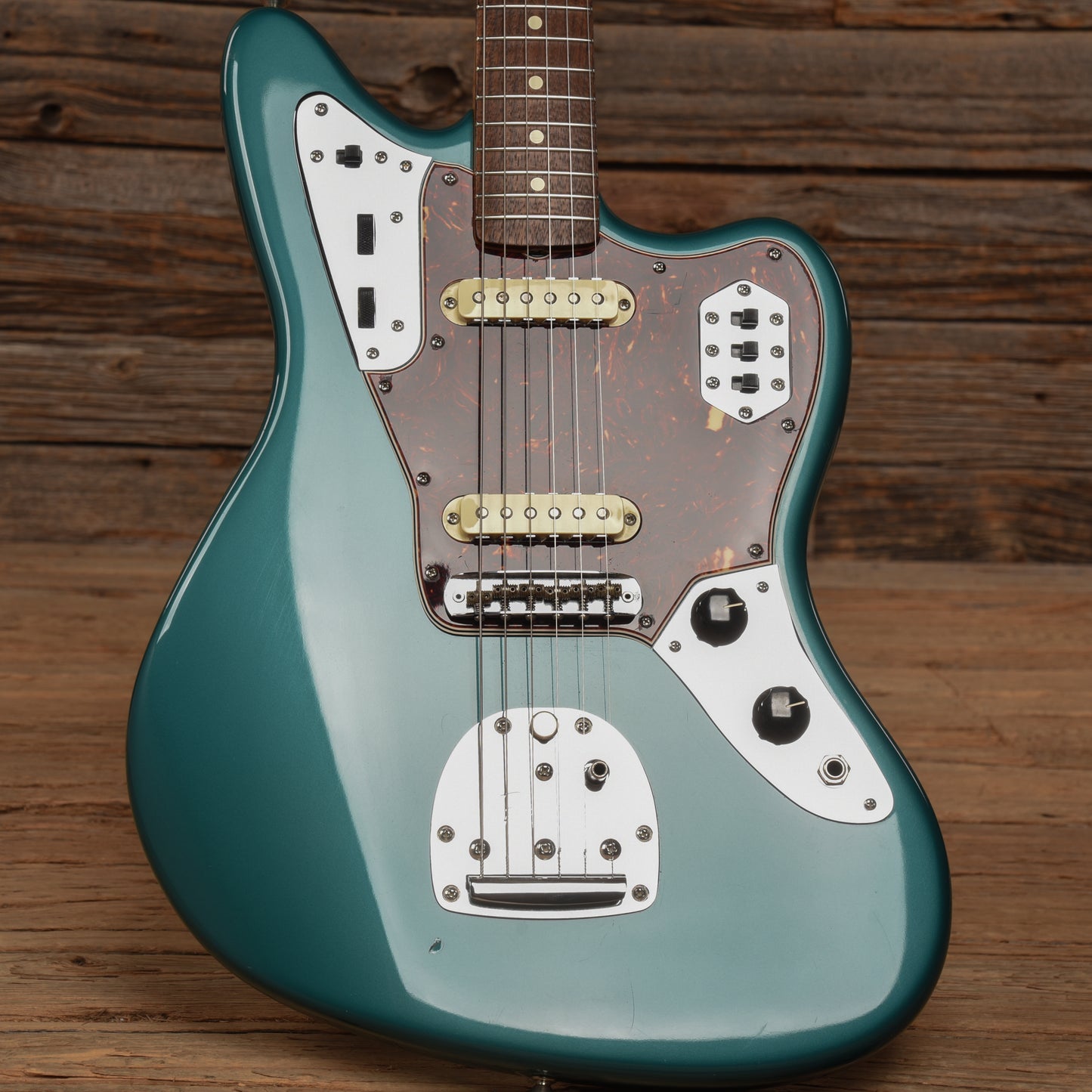 Fender American Vintage '62 Jaguar Ocean Turquoise 2017 Electric Guitars / Solid Body