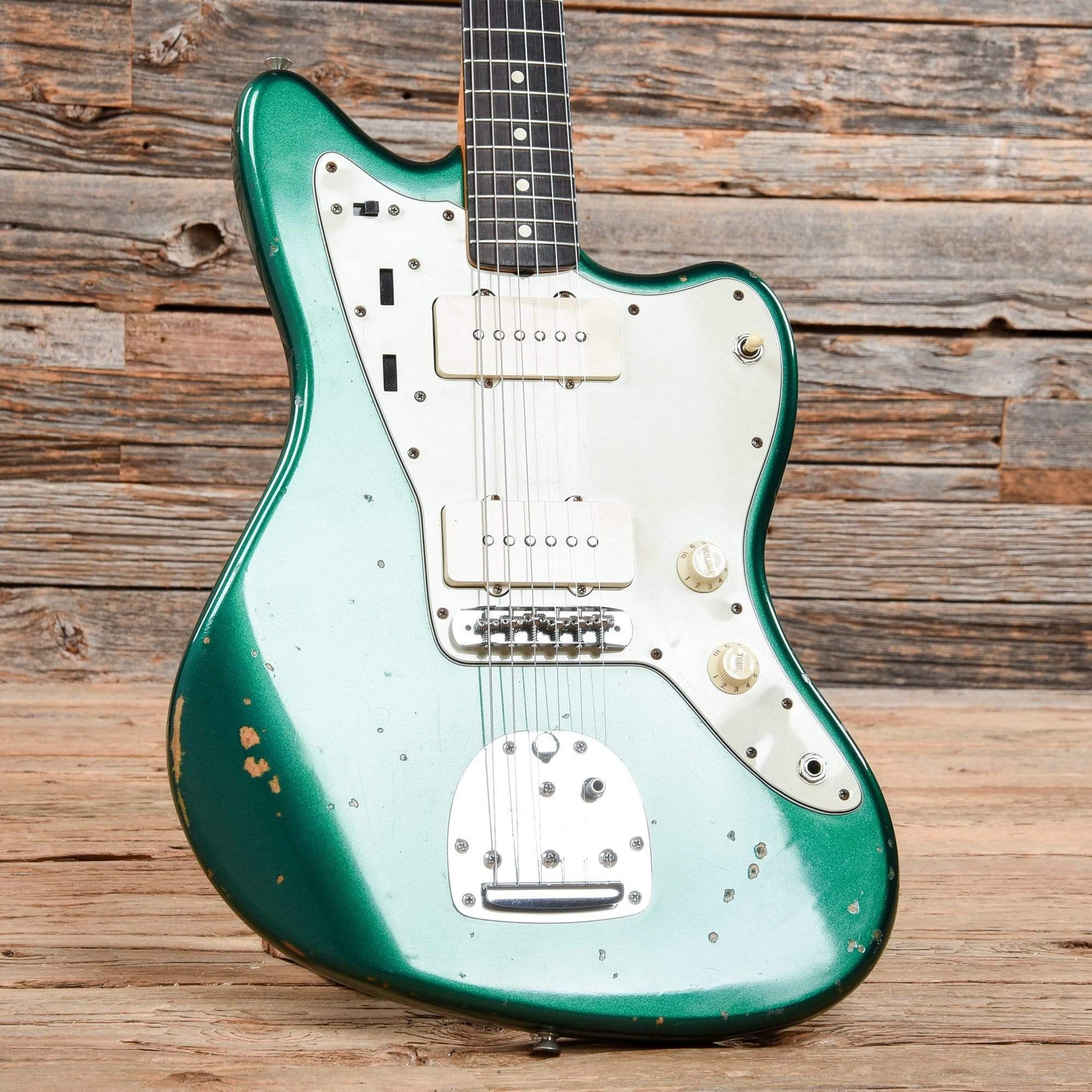Fender American Vintage '62 Jazzmaster w/Matching Headstock Sherwood Green 2000 Electric Guitars / Solid Body