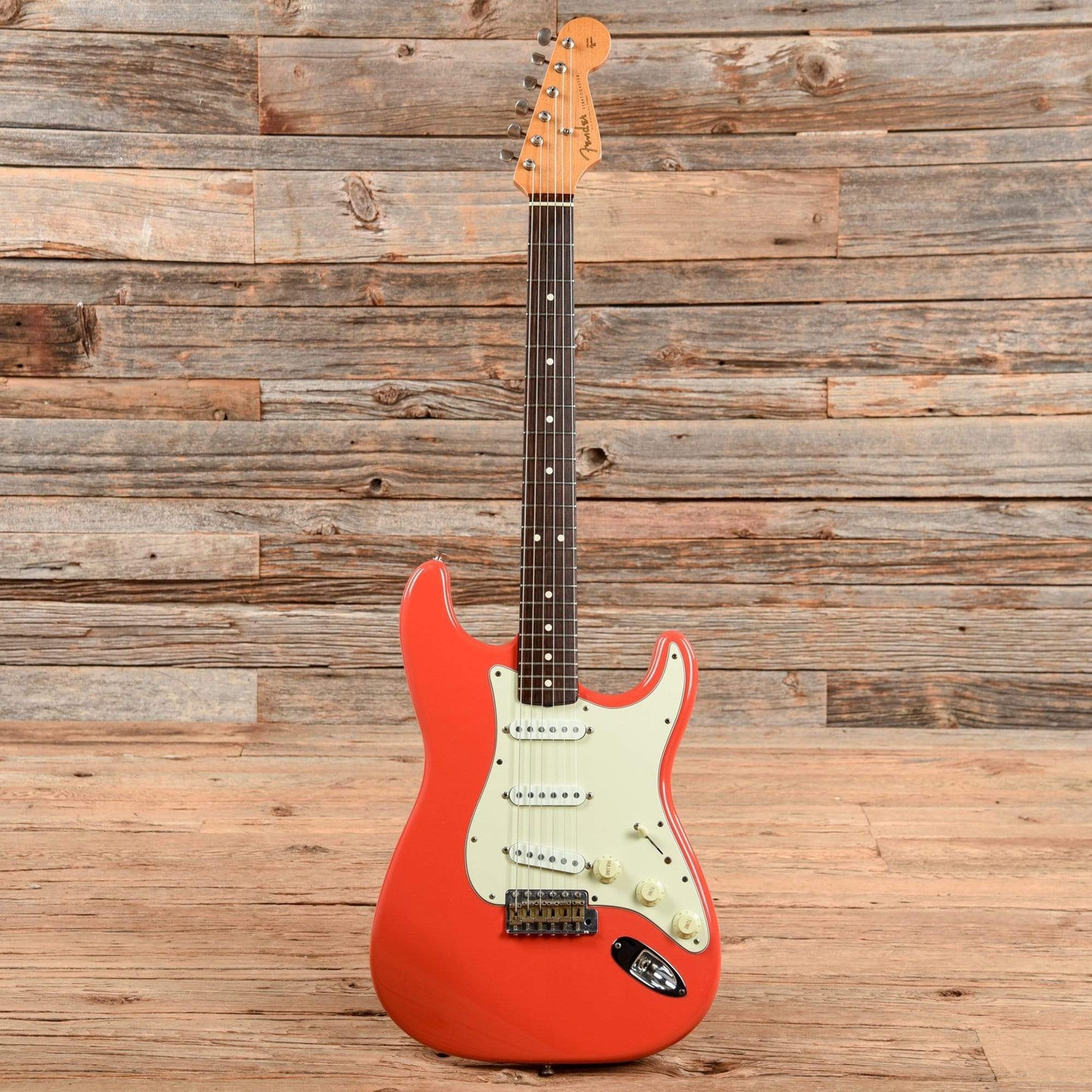 Fender American Vintage '62 Stratocaster Fiesta Red 1996 Electric Guitars / Solid Body