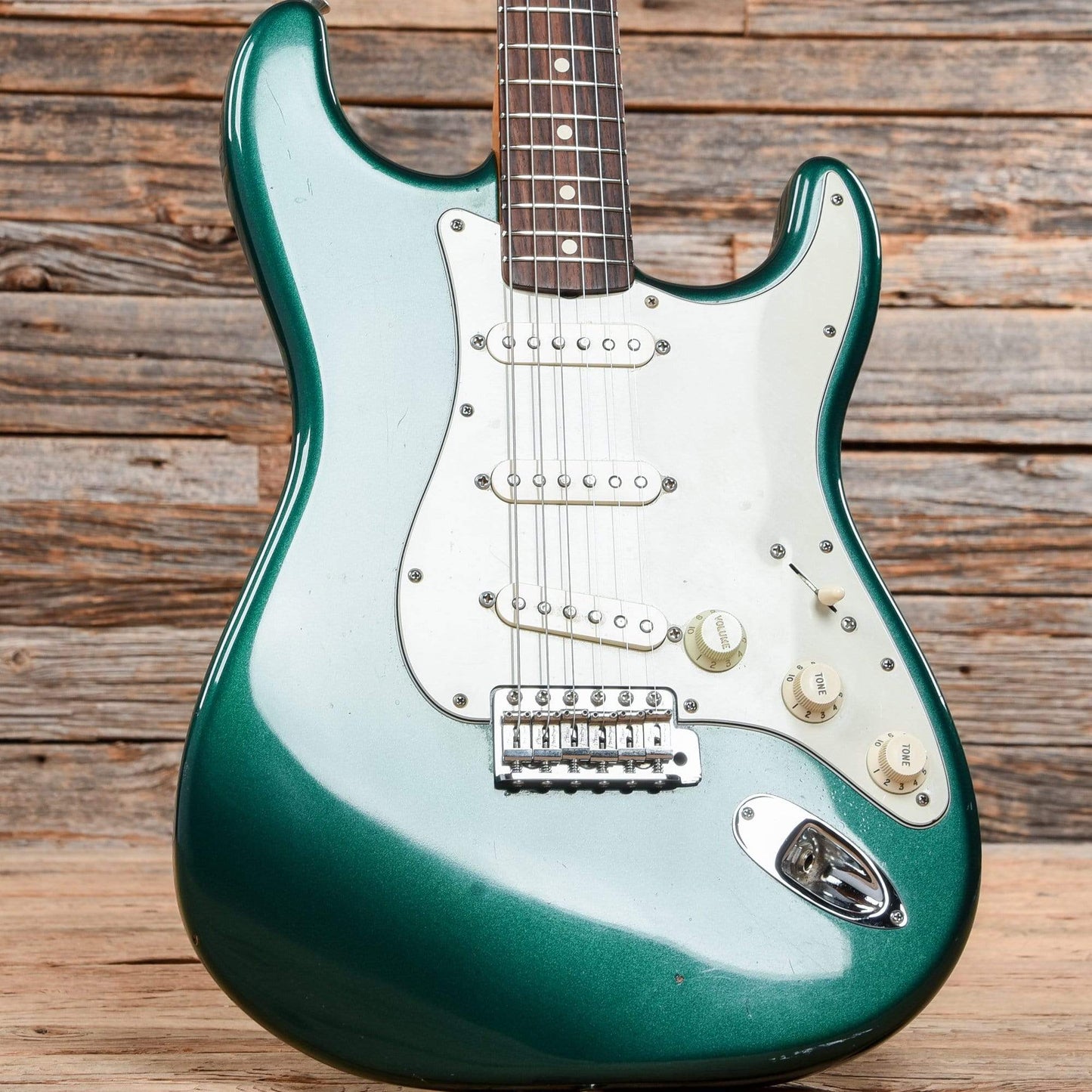 Fender American Vintage '62 Stratocaster Sherwood Green Metallic 2000 Electric Guitars / Solid Body