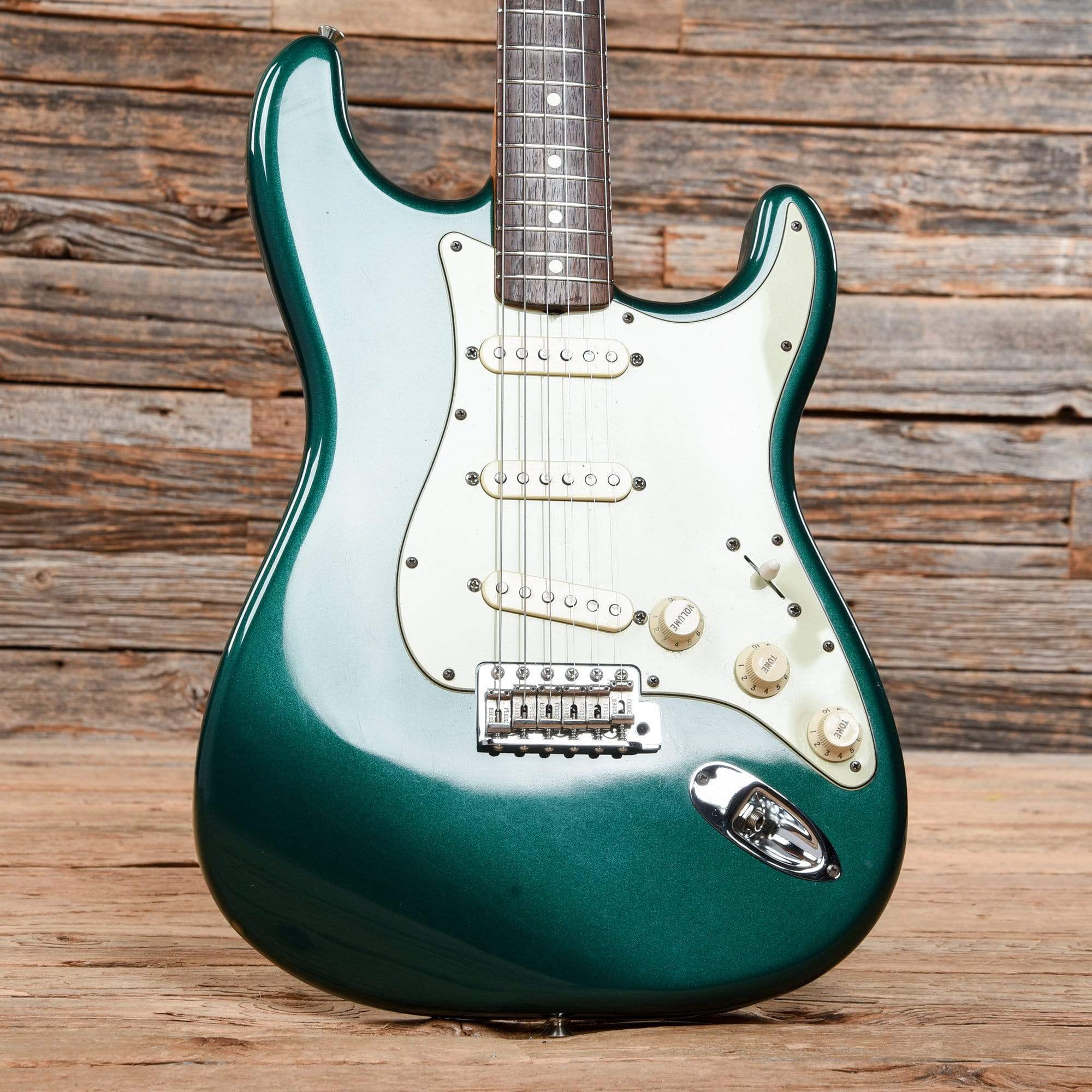 Fender American Vintage '62 Stratocaster Sherwood Green Metallic 2000 Electric Guitars / Solid Body