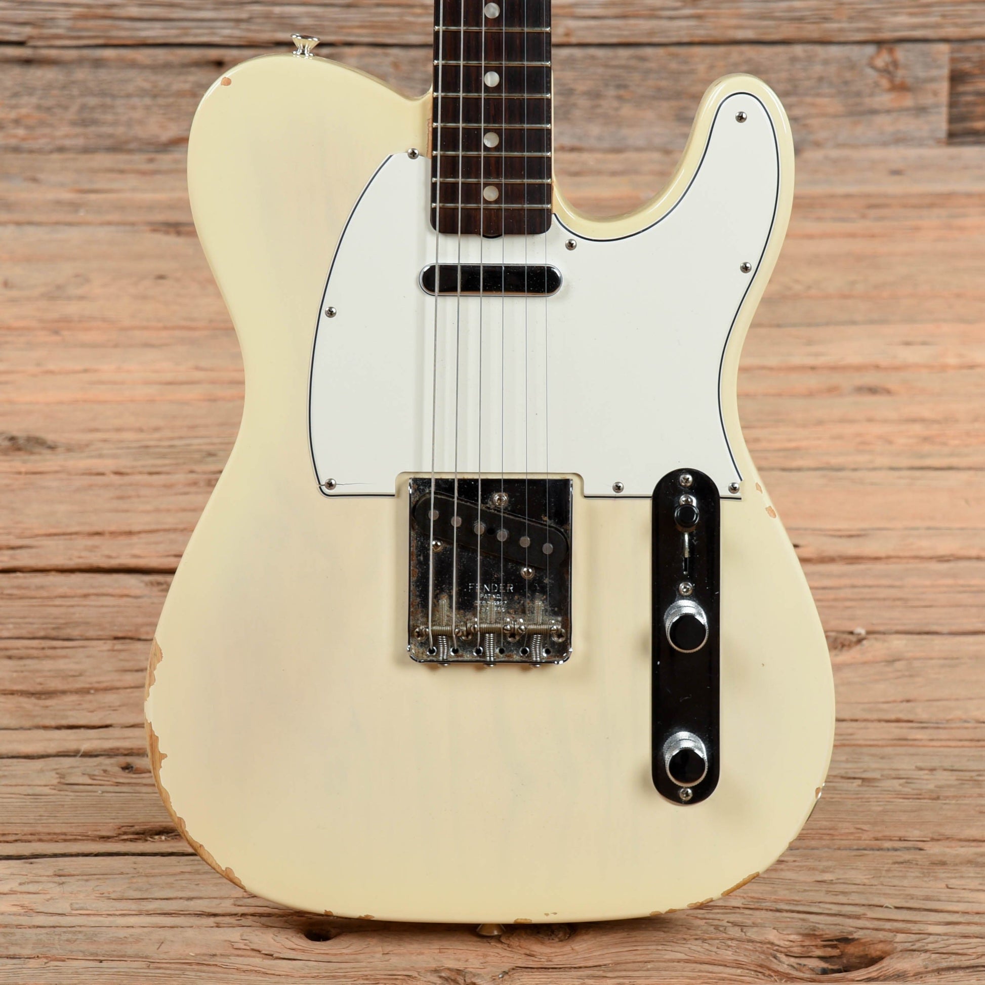 Fender American Vintage '64 Telecaster Olympic White Electric Guitars / Solid Body