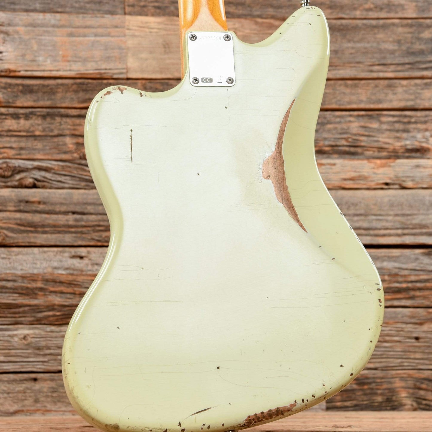 Fender American Vintage '65 Jazzmaster Aged Olympic White 2013 Electric Guitars / Solid Body