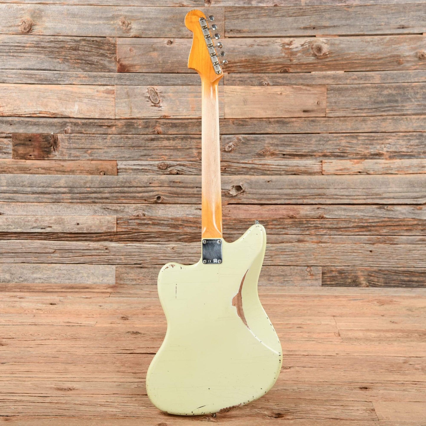 Fender American Vintage '65 Jazzmaster Aged Olympic White 2013 Electric Guitars / Solid Body