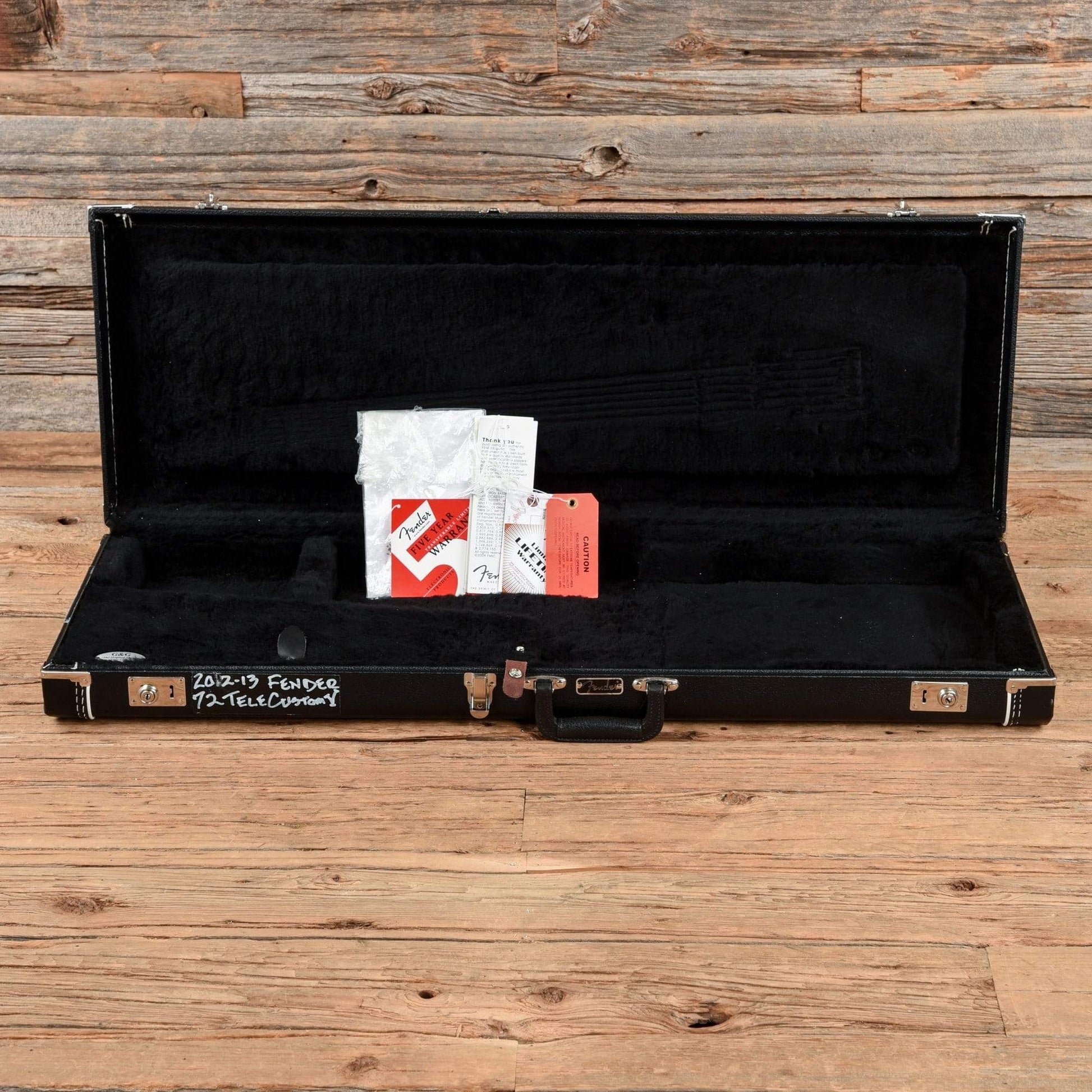 Fender American Vintage '72 Telecaster Custom Sunburst 2012 Electric Guitars / Solid Body