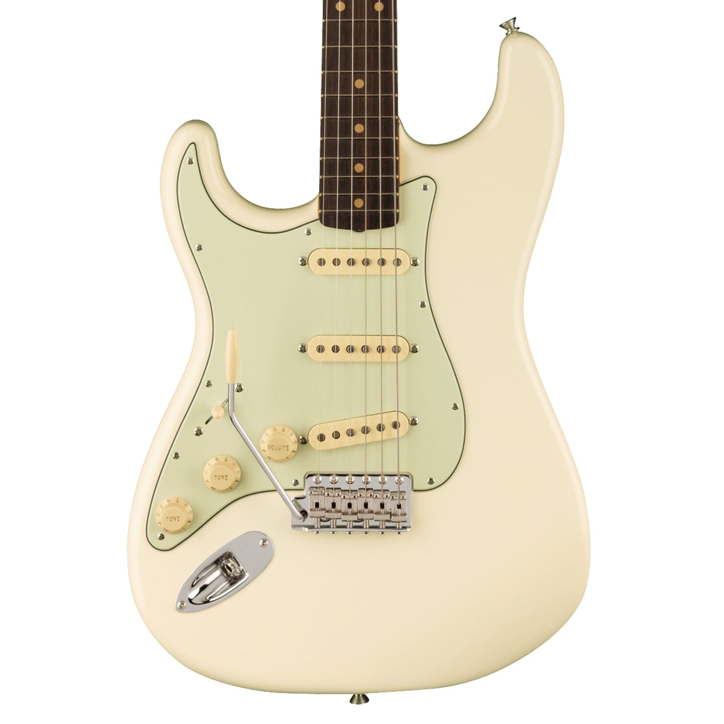 Fender American Vintage II 1961 Stratocaster Olympic White LEFTY Electric Guitars / Solid Body