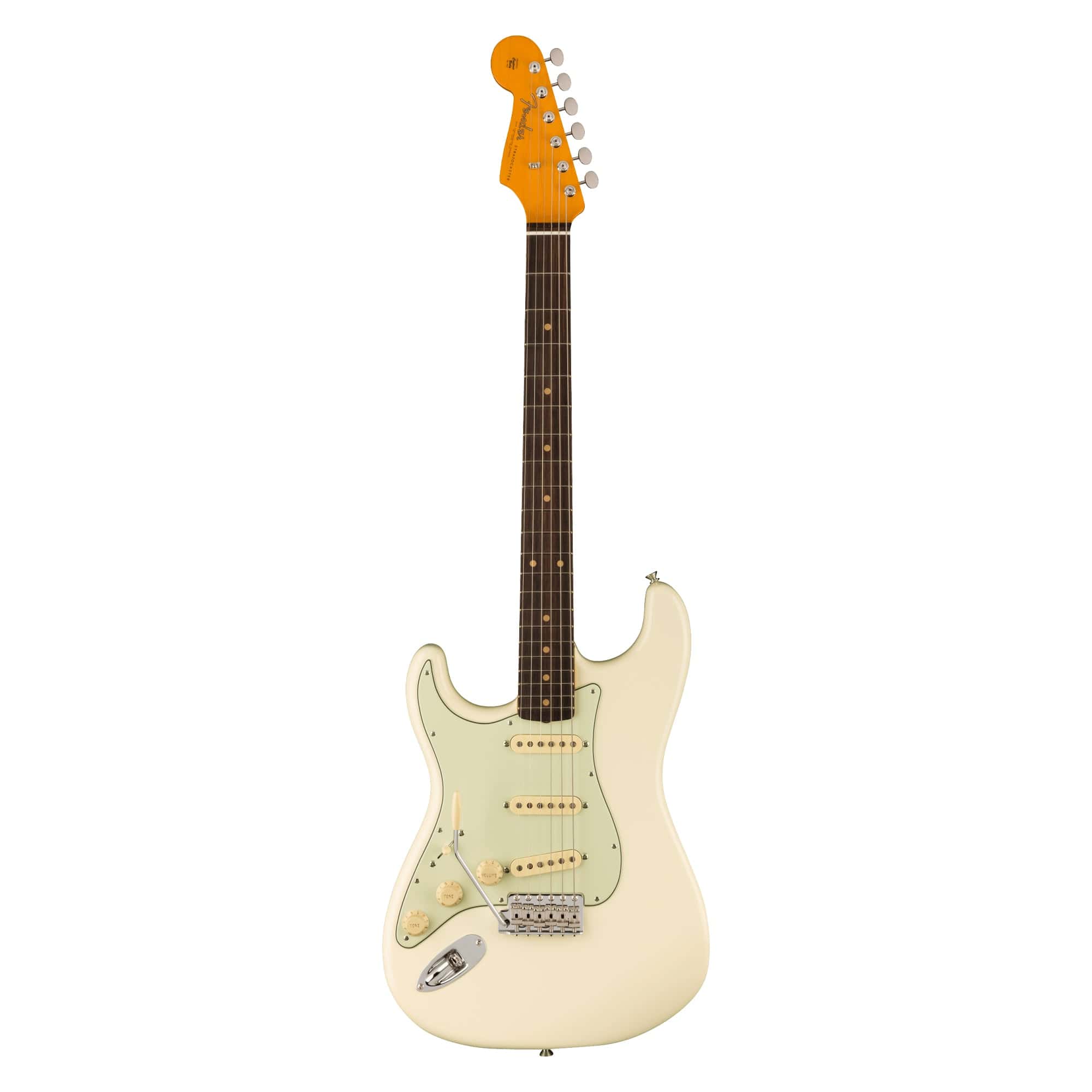 Fender American Vintage II 1961 Stratocaster Olympic White LEFTY Electric Guitars / Solid Body